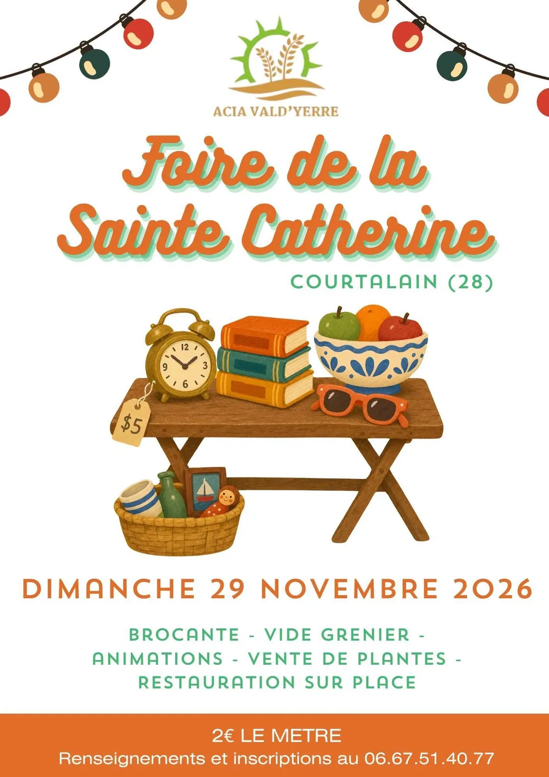 COURTALAIN - Foire de la Sainte-Catherine