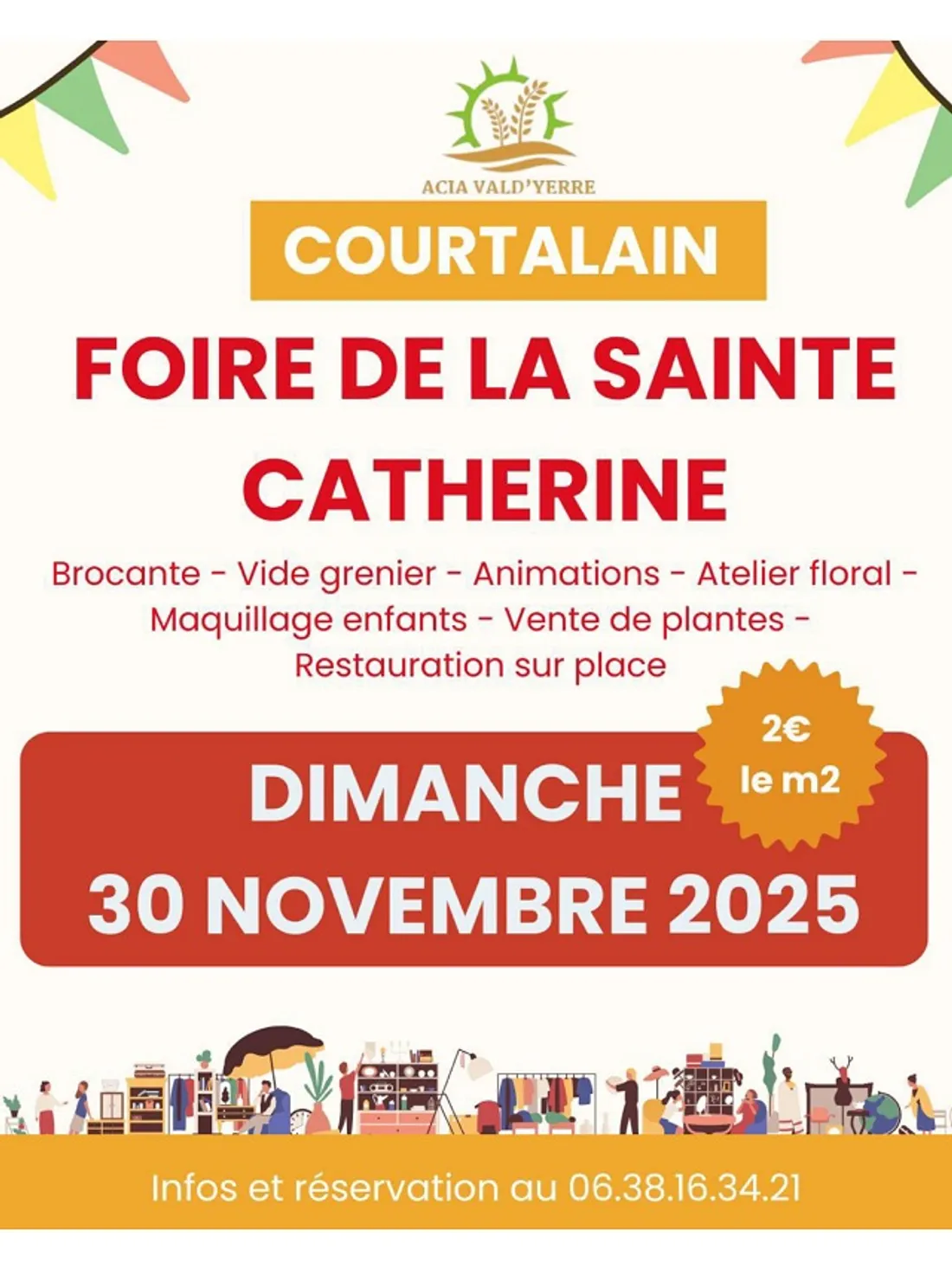 COURTALAIN - Foire de la Sainte-Catherine