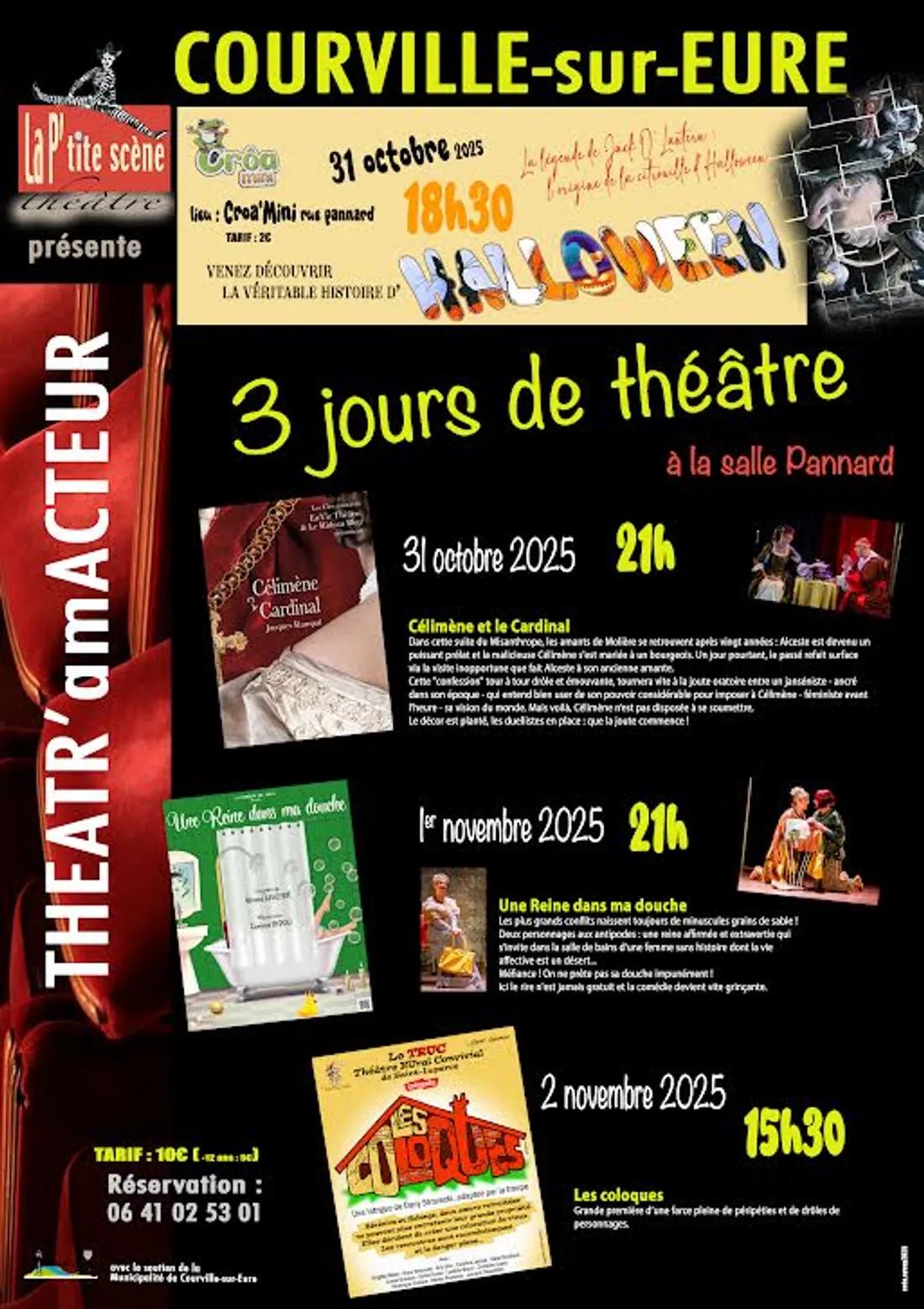 COURVILLE-SUR-EURE - Théâtre'amActeur