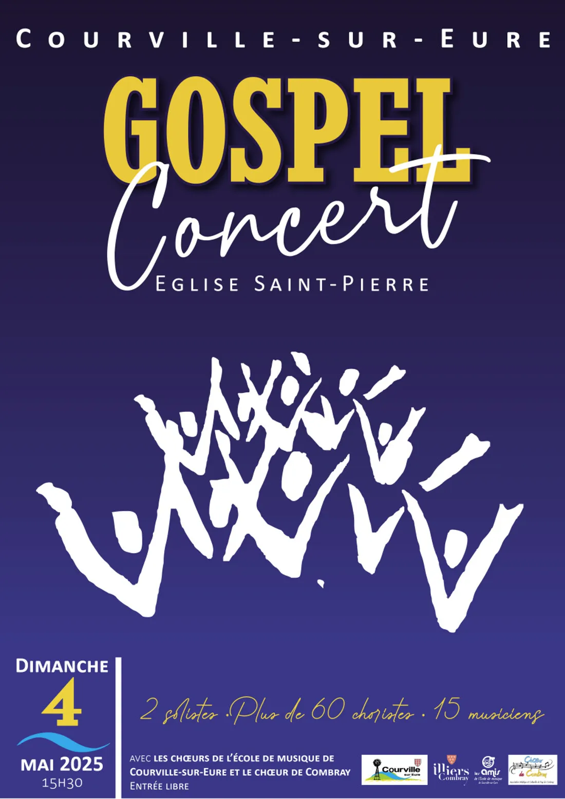 COURVILLE-SUR-EURE - Concert gospel