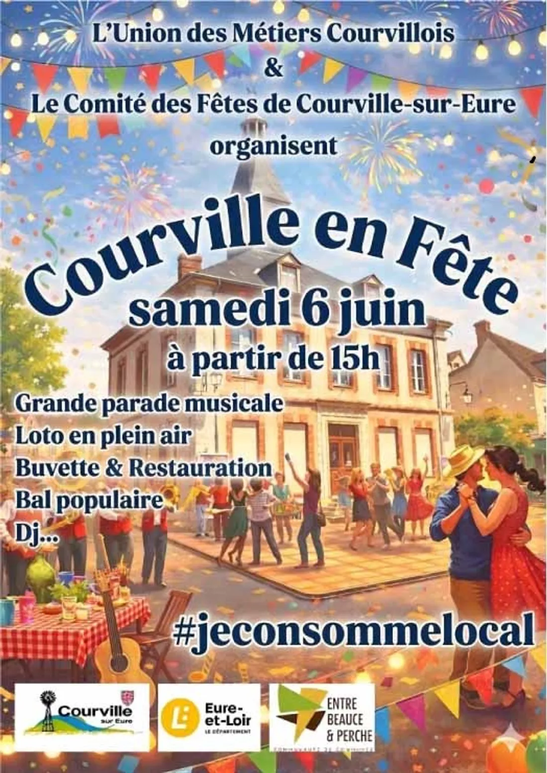 COURVILLE-SUR-EURE - Courville en fête