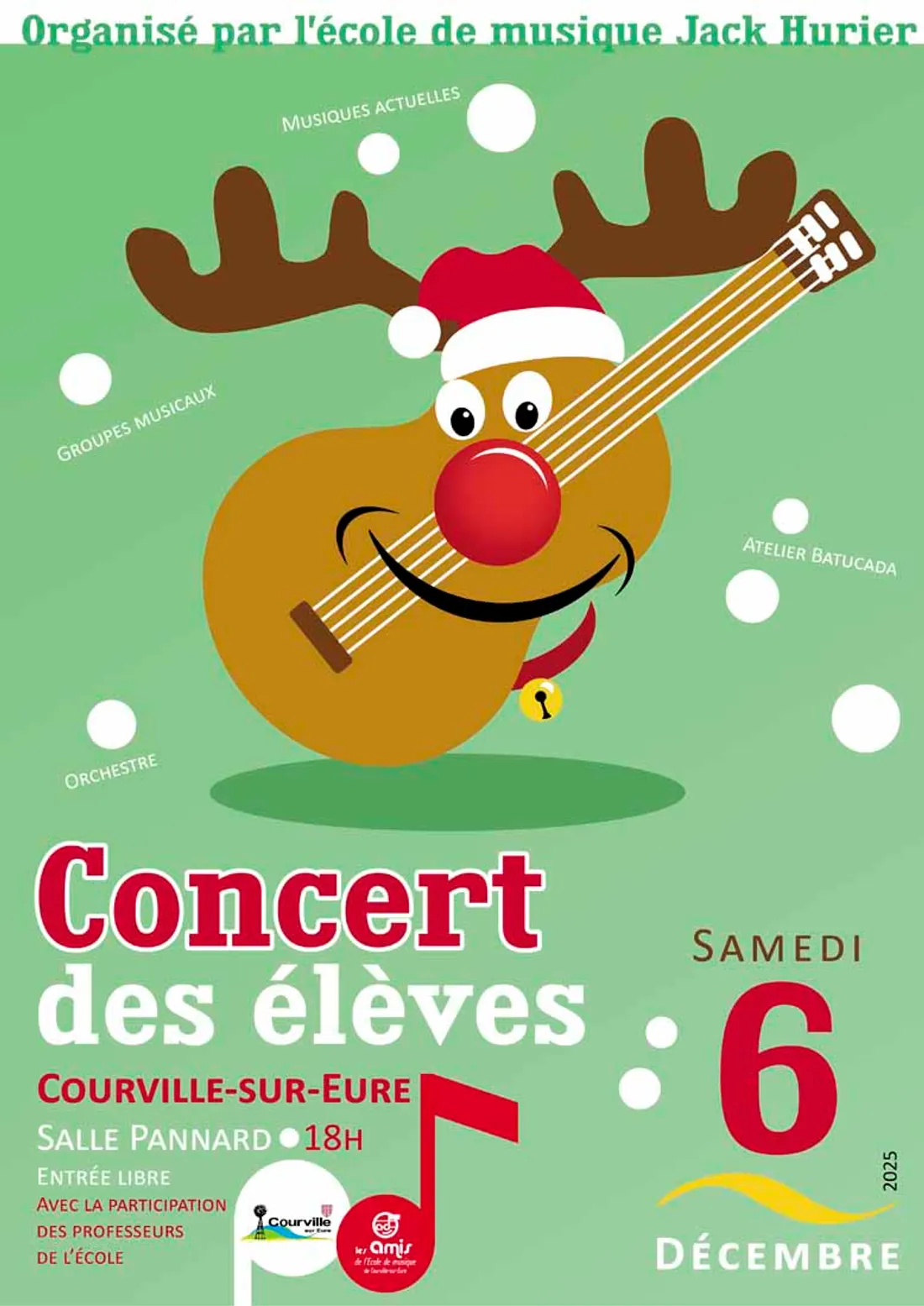 COURVILLE-SUR-EURE - Concert des élèves de l'école de musique