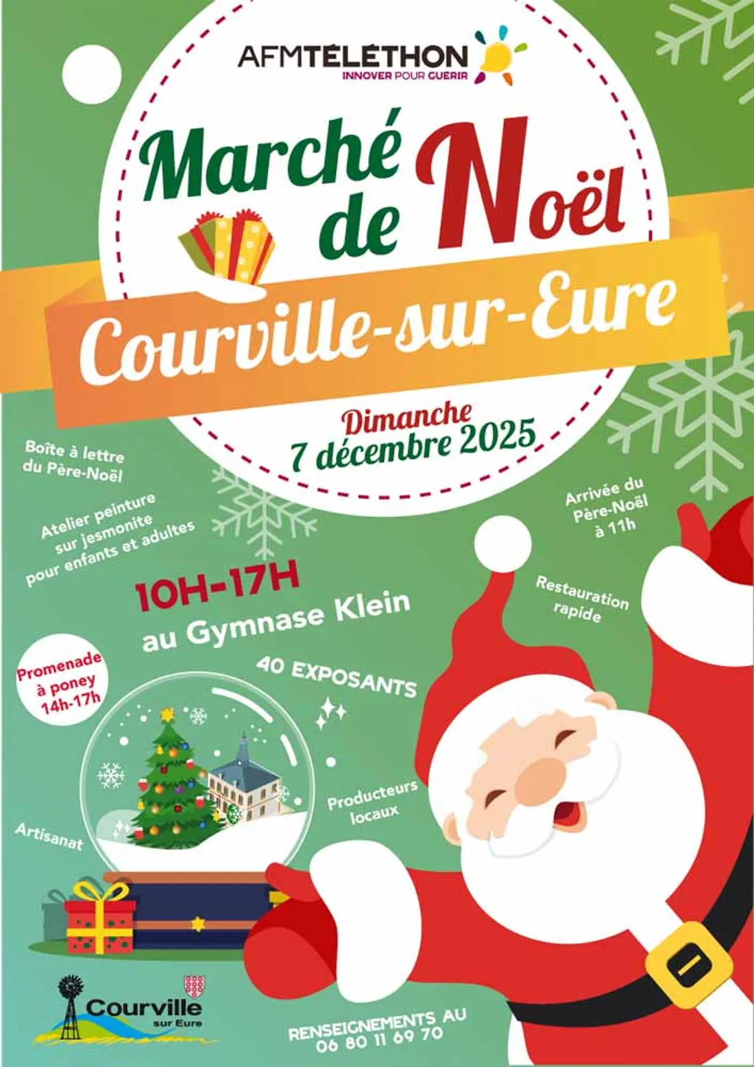 COURVILLE-SUR-EURE - Marché de Noël