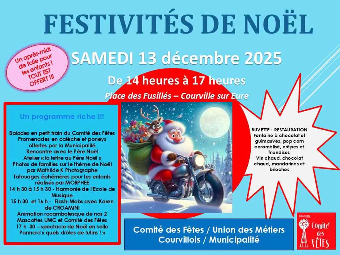 COURVILLE-SUR-EURE - Festivités de Noël
