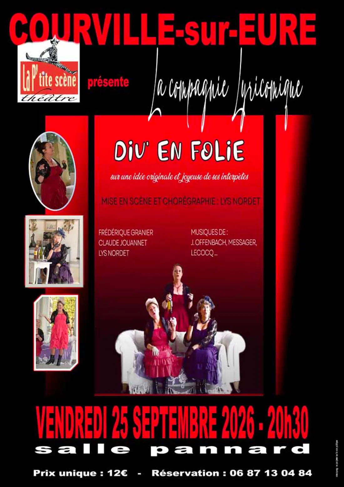 COURVILLE-SUR-EURE - Théâtre : Div' en folie