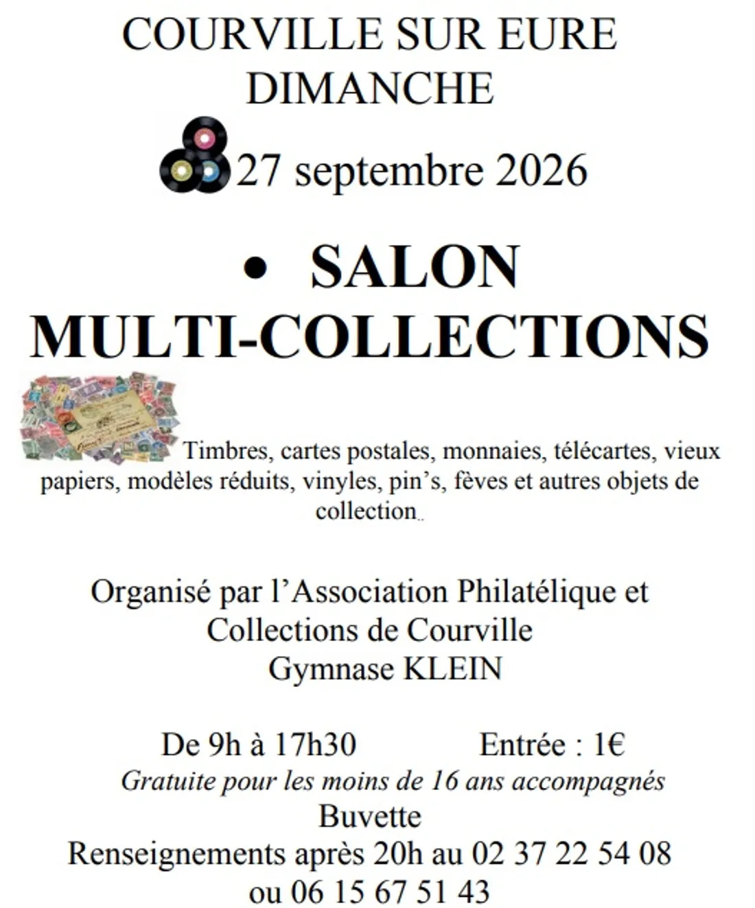 COURVILLE-SUR-EURE - Salon multi-collections