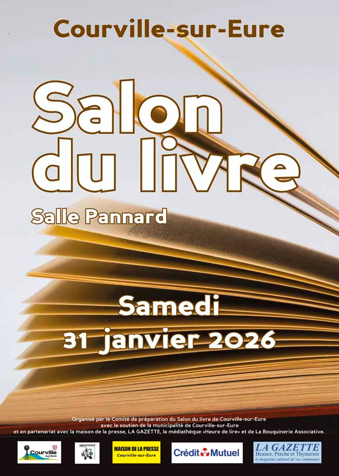 COURVILLE-SUR-EURE - Salon du livre