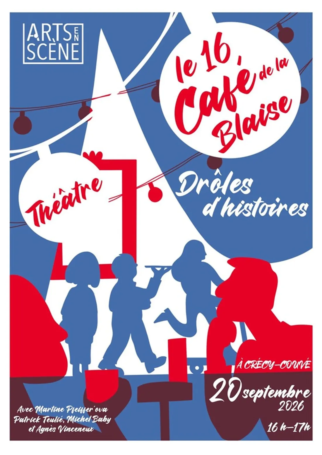 CRÉCY-COUVÉ - Spectacle : Drôles d'histoires