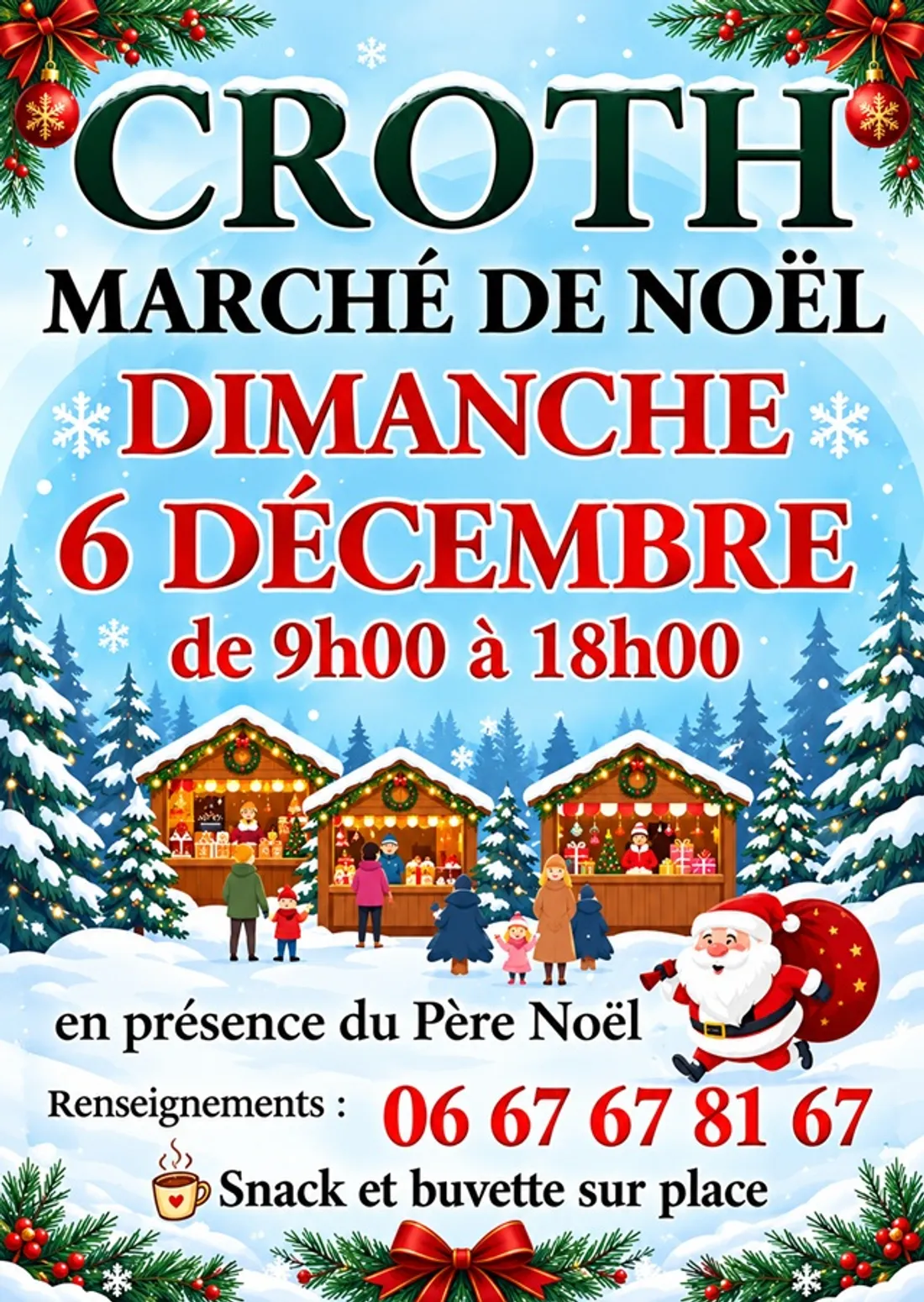 CROTH (27) - Marché de Noël