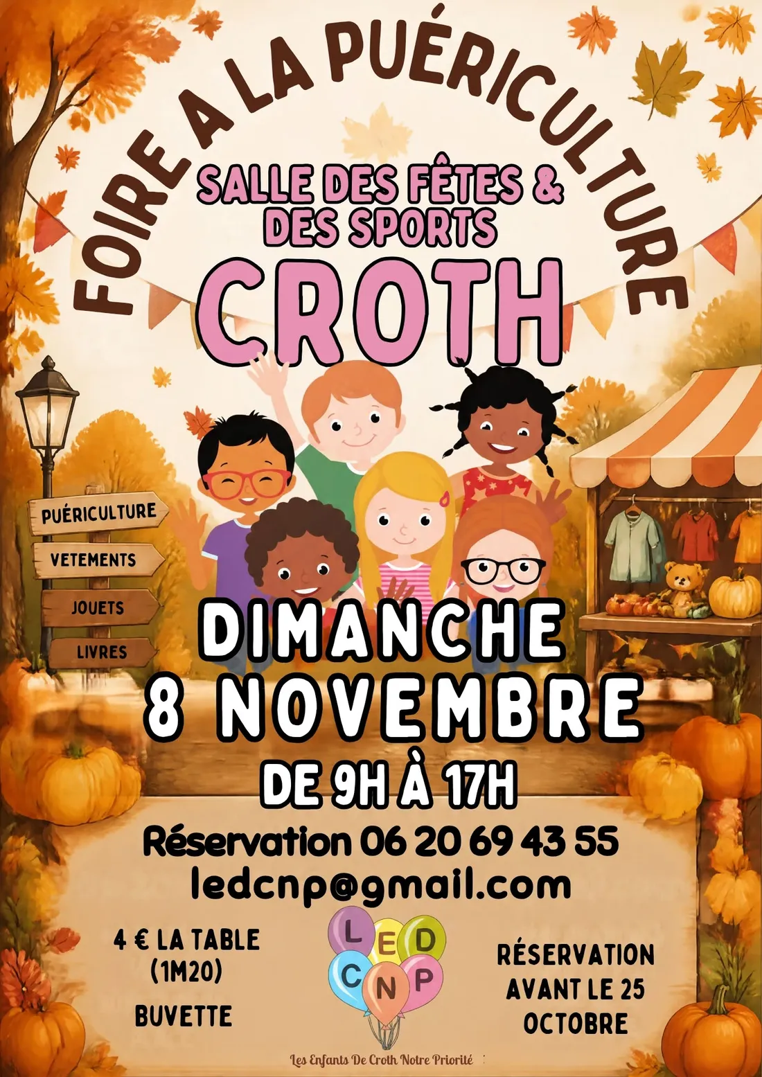 CROTH (27) - Foire à la puériculture