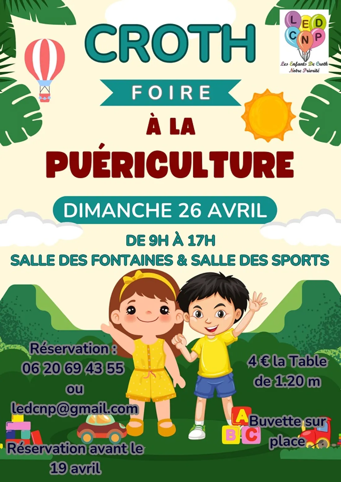 CROTH (27) - Foire à la puériculture