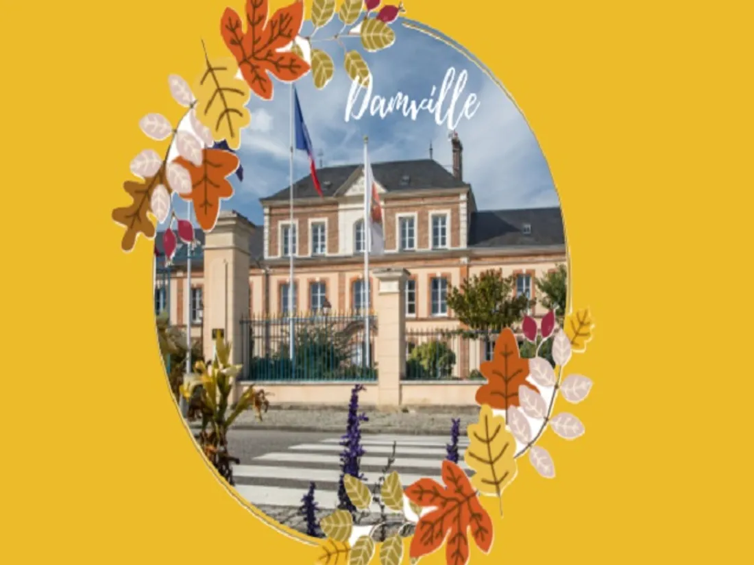 DAMVILLE (27) - Visite guidée du bourg