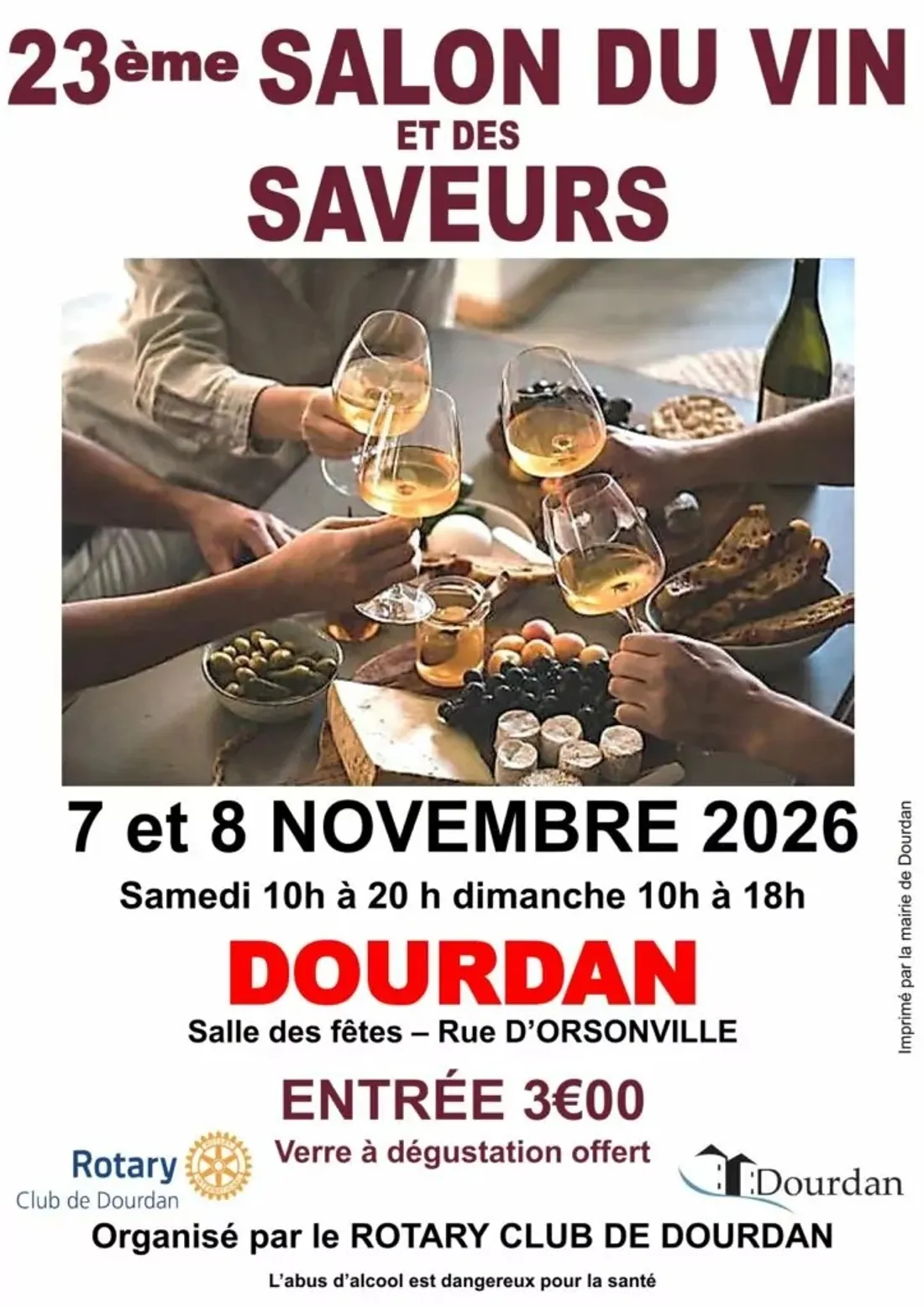DOURDAN (91) - Salon du vin et des saveurs