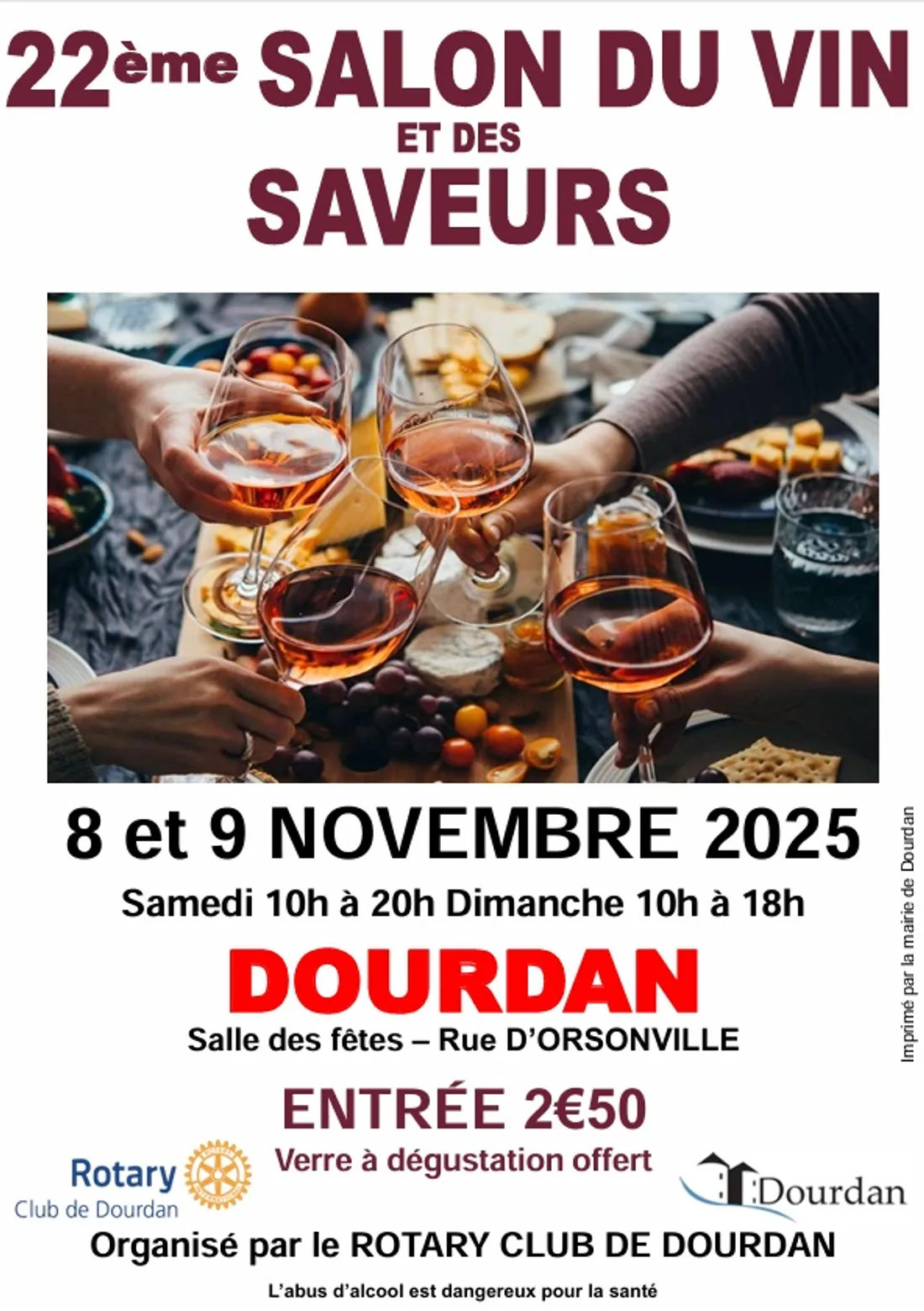 DOURDAN (91) - Salon du vin et des saveurs