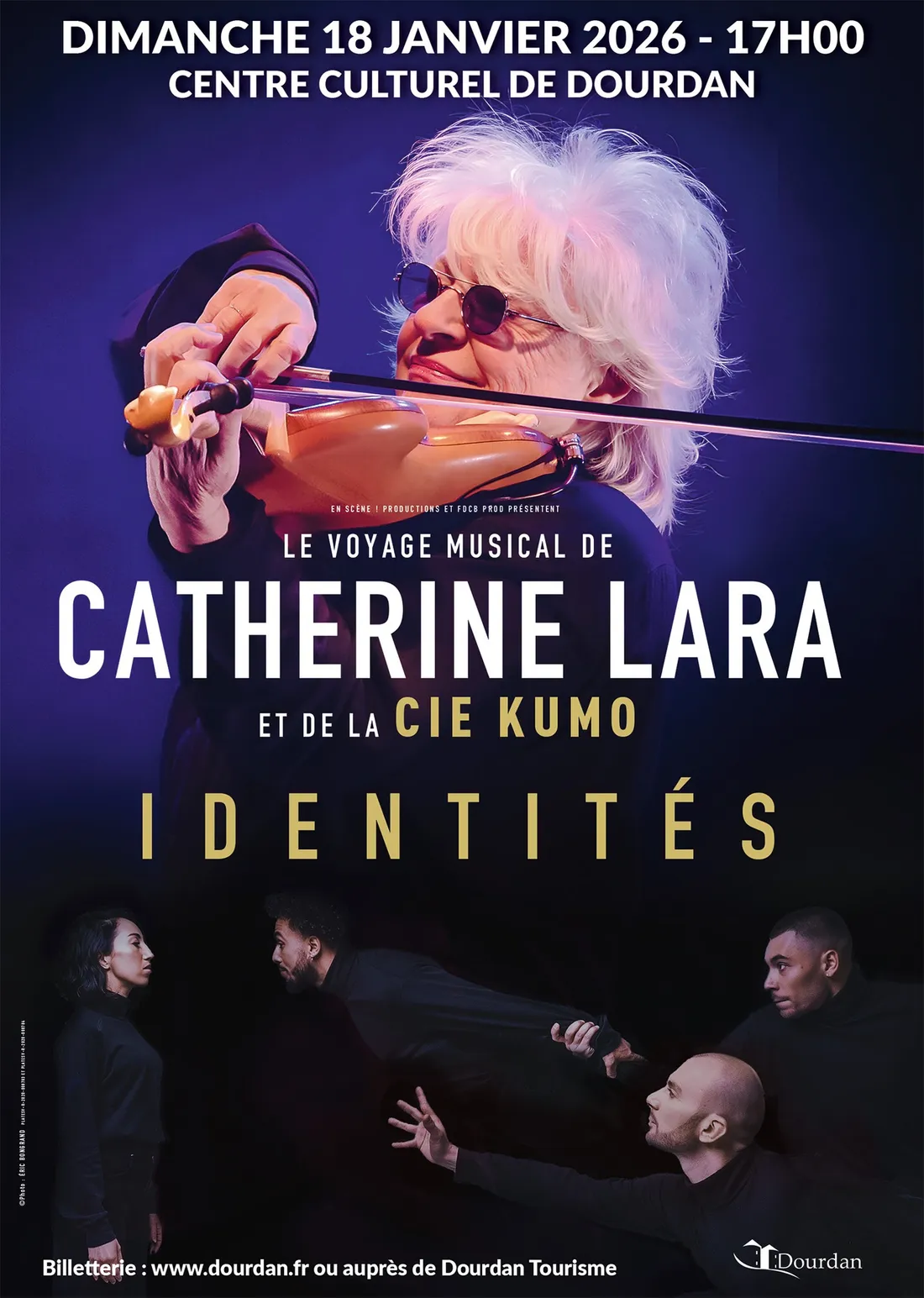 DOURDAN (91) - Spectacle : Le voyage musical de Catherine Lara