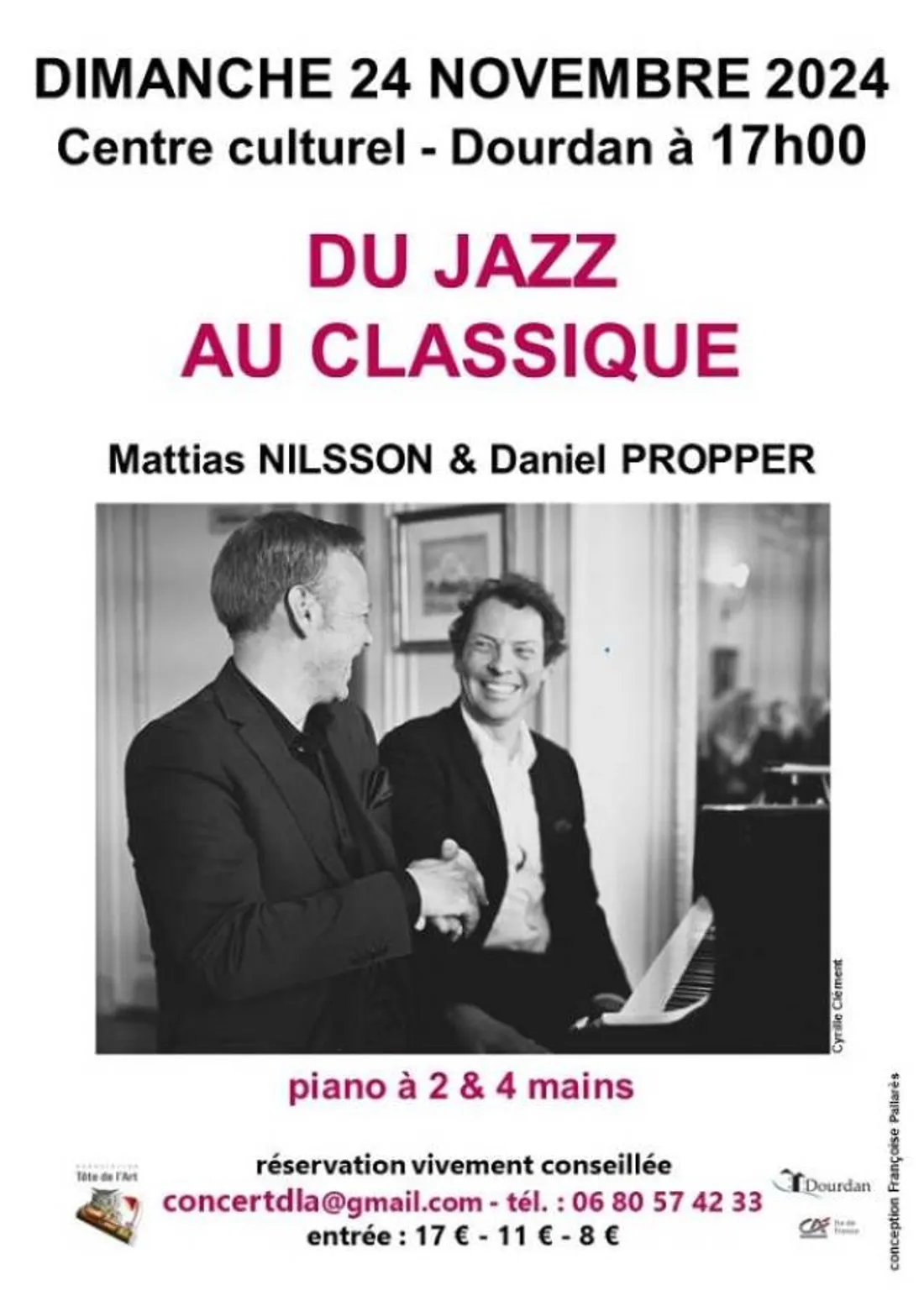 DOURDAN (91) - Récital : Du jazz au classique