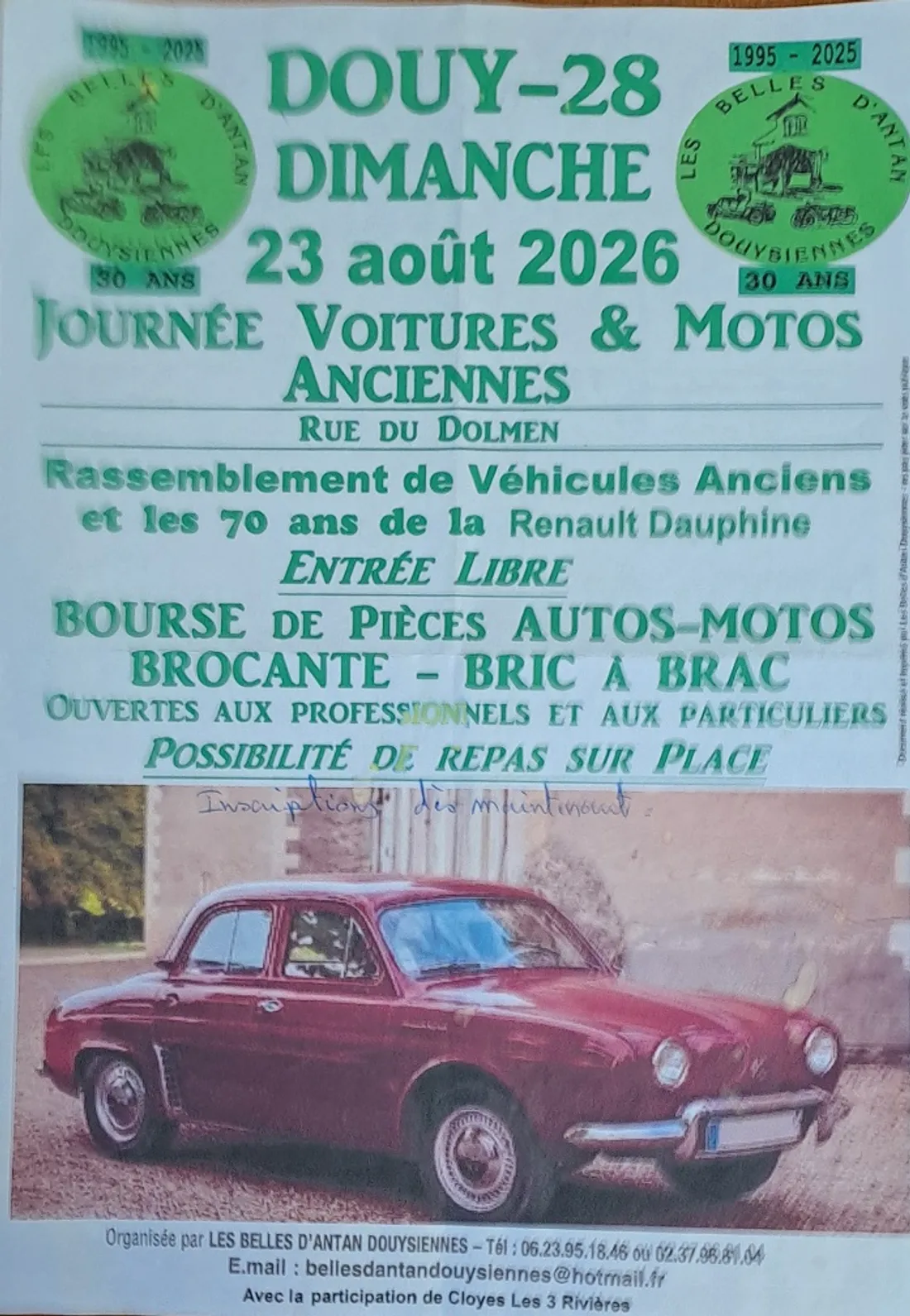 DOUY - Journée voitures et motos anciennes