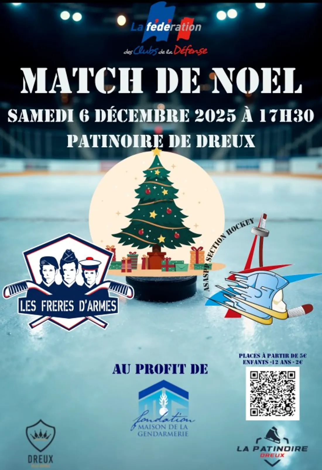 DREUX - Hockey sur glace : Match de Noël