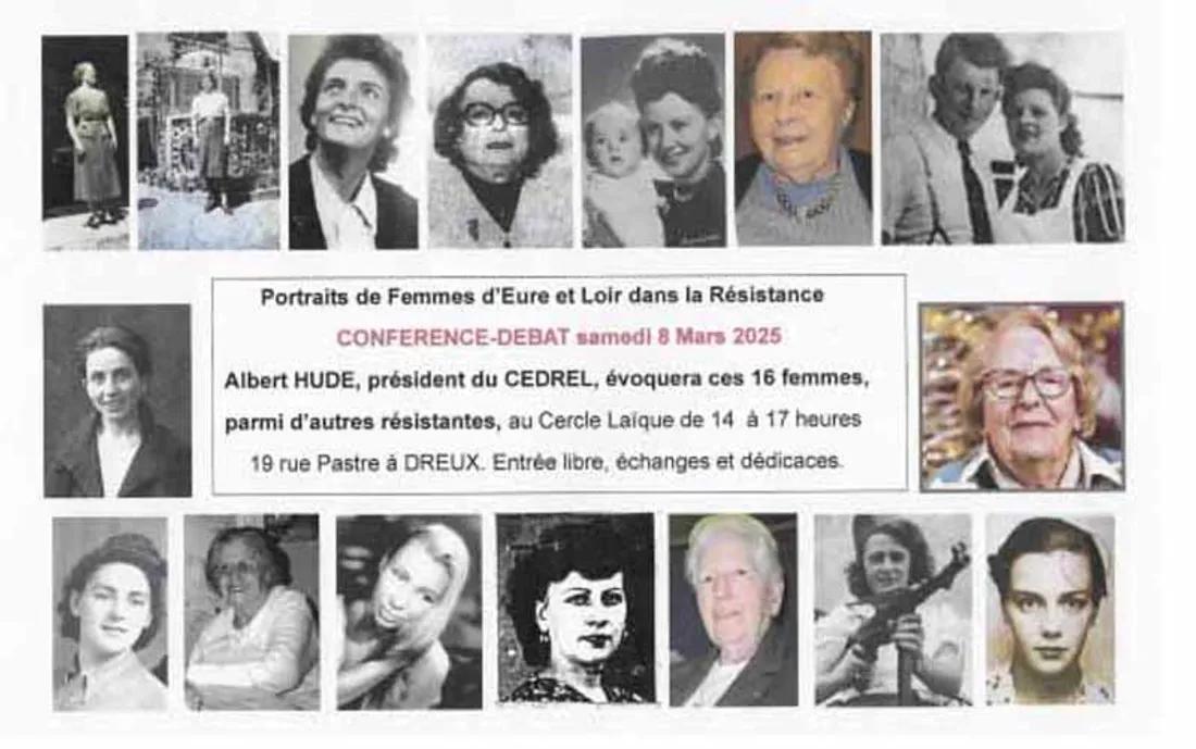 DREUX - Conférence : Portrait de femmes d'Eure-et-Loir dans la Résistance