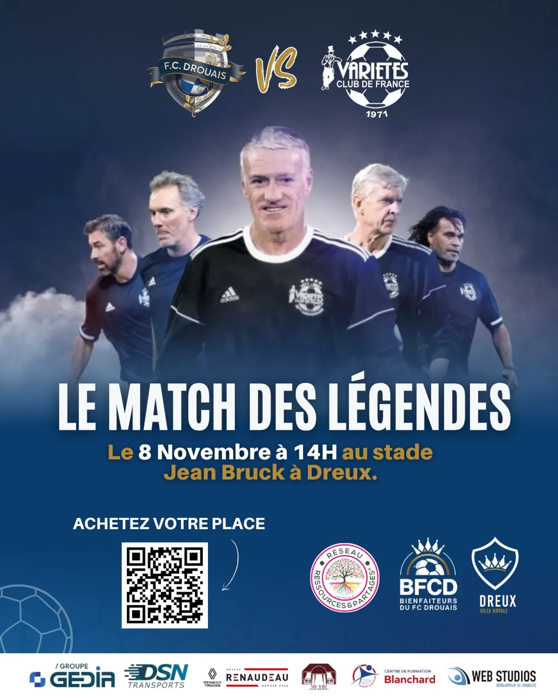 DREUX - Le Match des Légendes