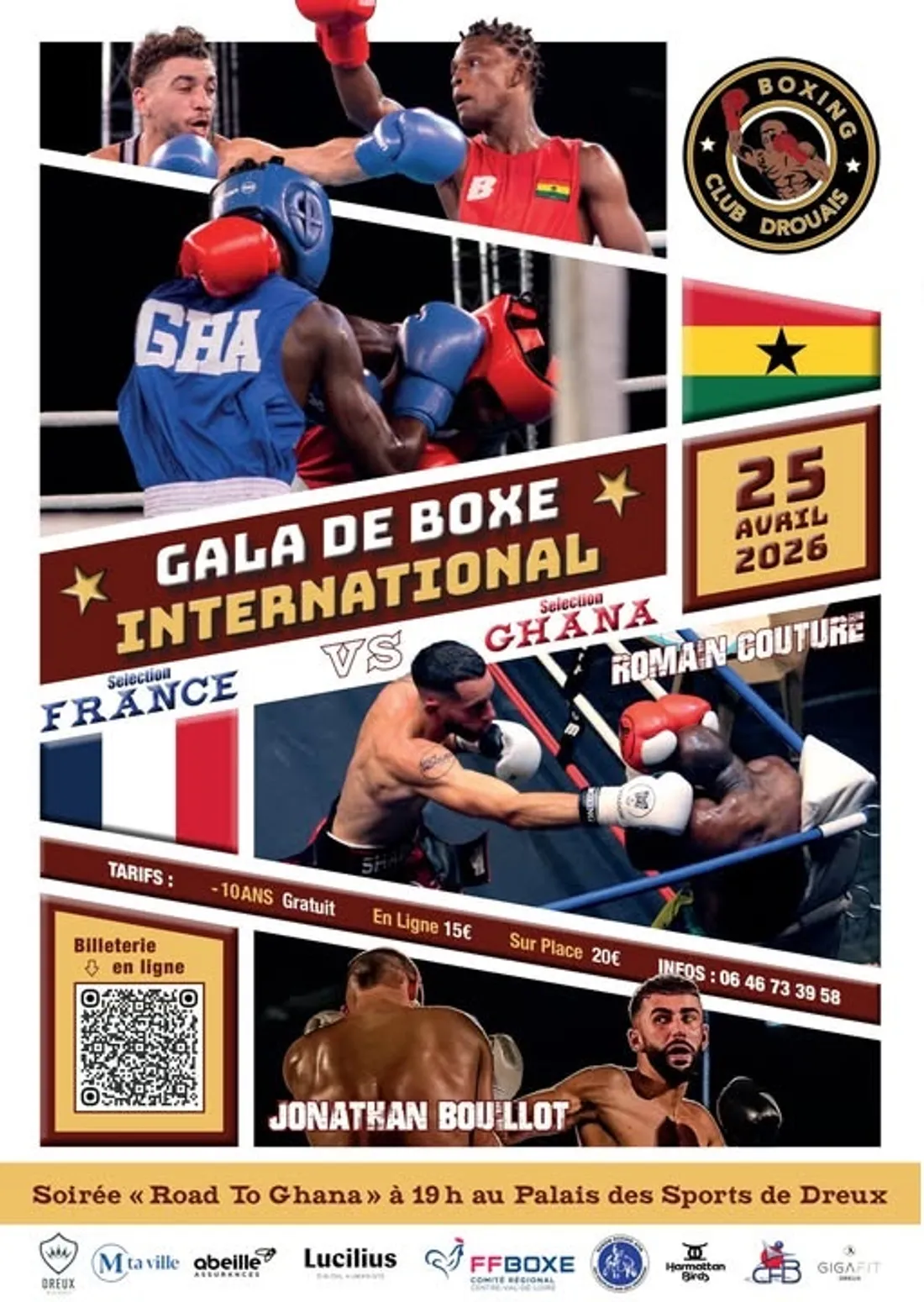 DREUX - Gala de boxe