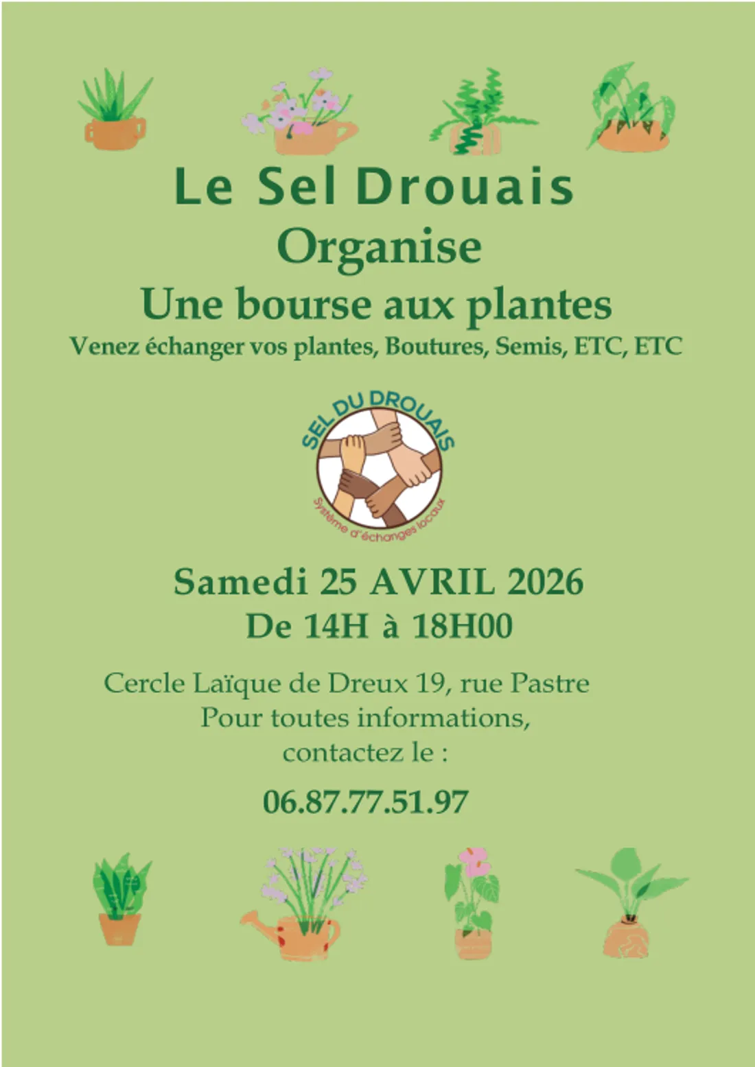 DREUX - Bourse aux plantes