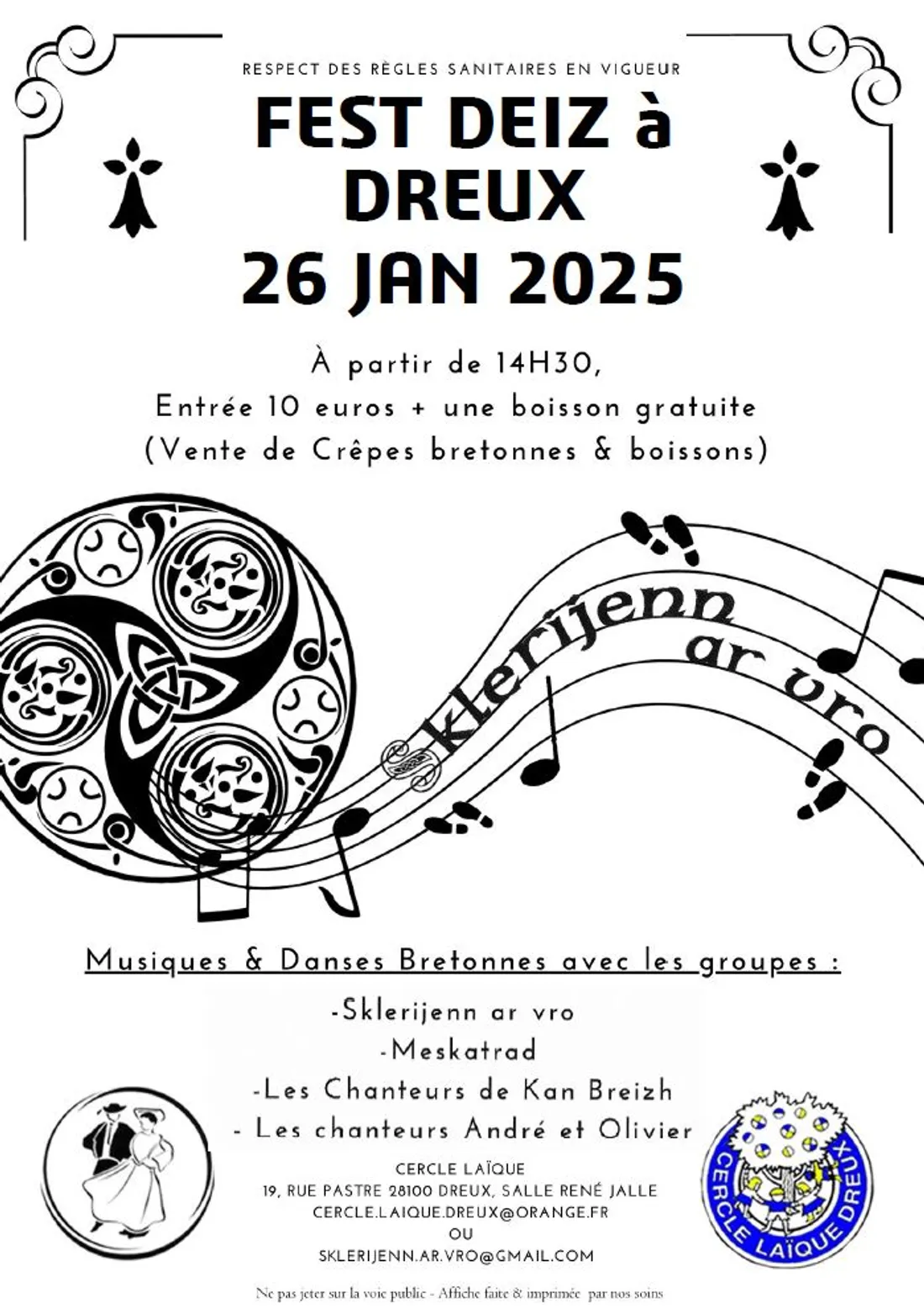 DREUX - Bal breton Fest deiz