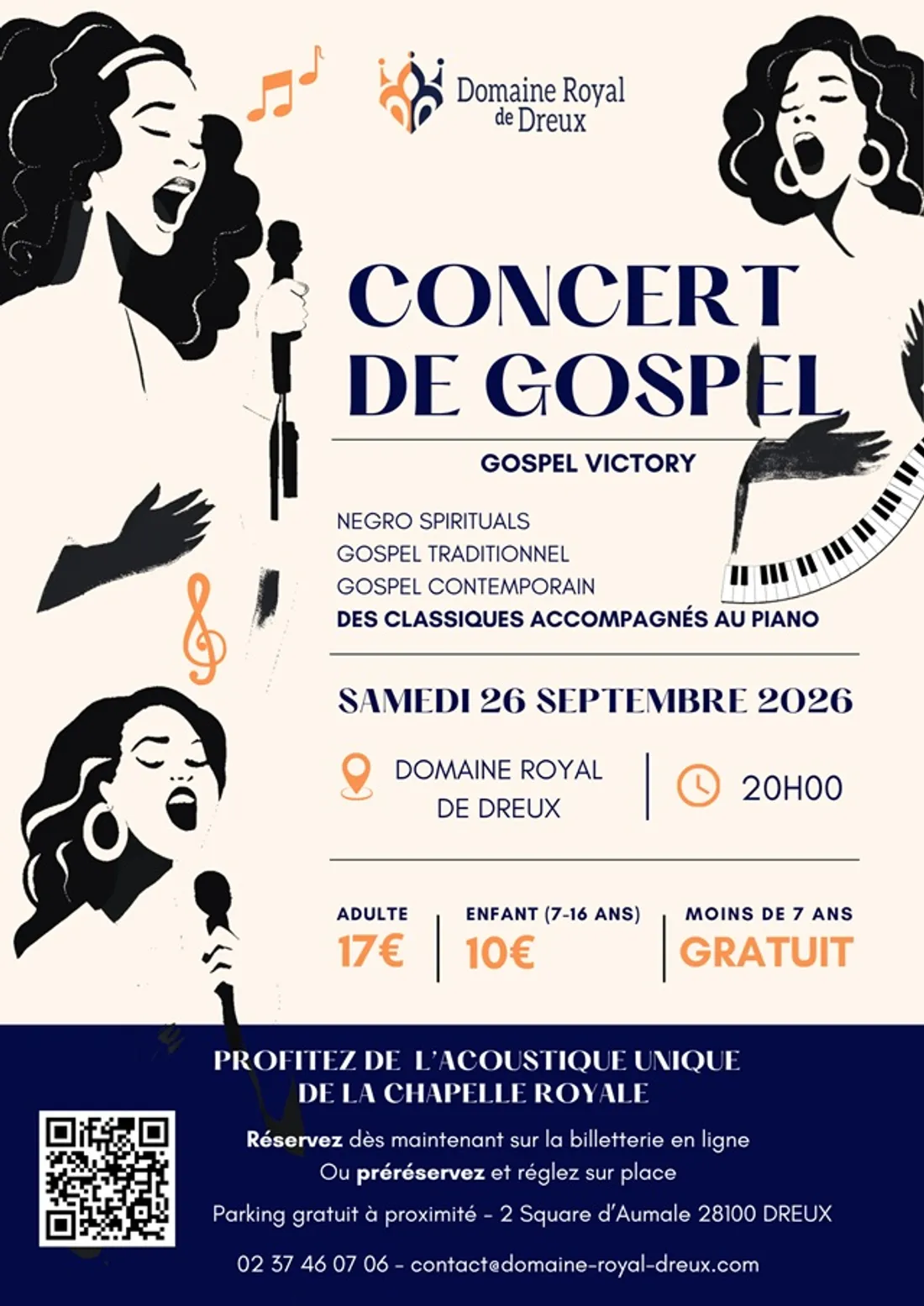 DREUX - Concert gospel : Victory