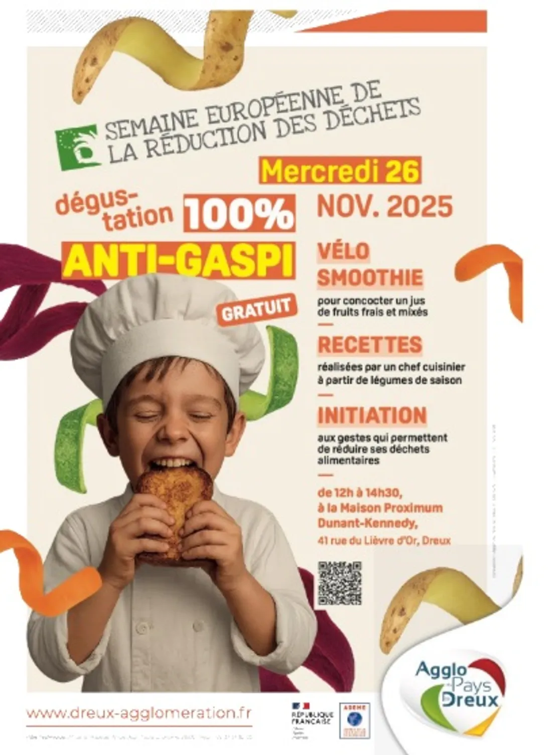 DREUX - Dégustation gourmande... 100% anti-gaspi !