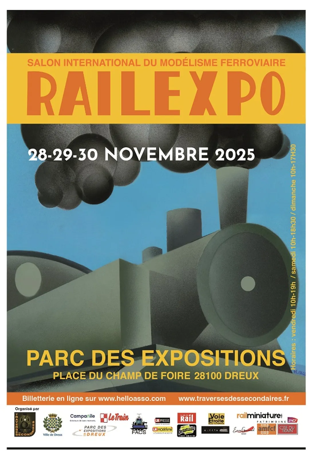 DREUX - Salon international du modélisme ferroviaire : Railexpo
