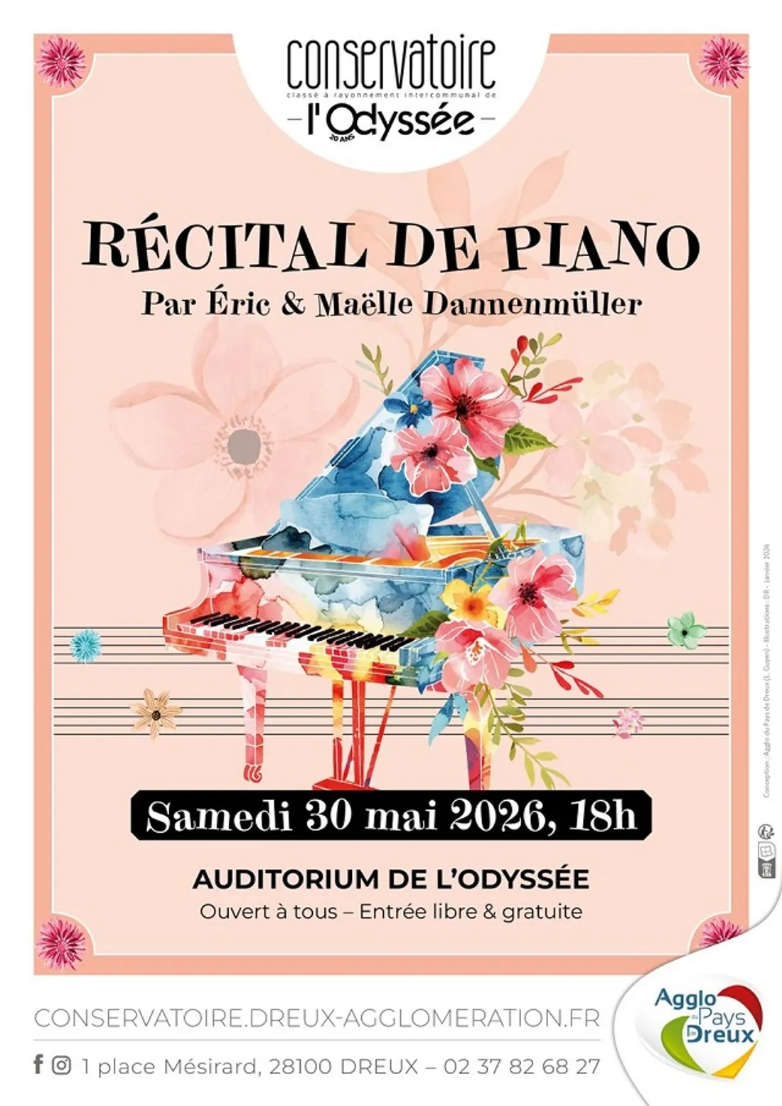 DREUX - Récital de piano