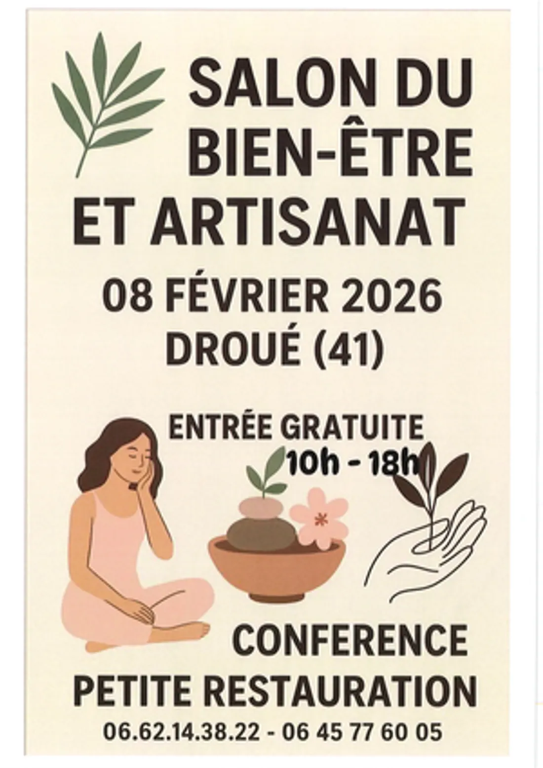DROUÉ (41) - Salon du bien-être et artisanat