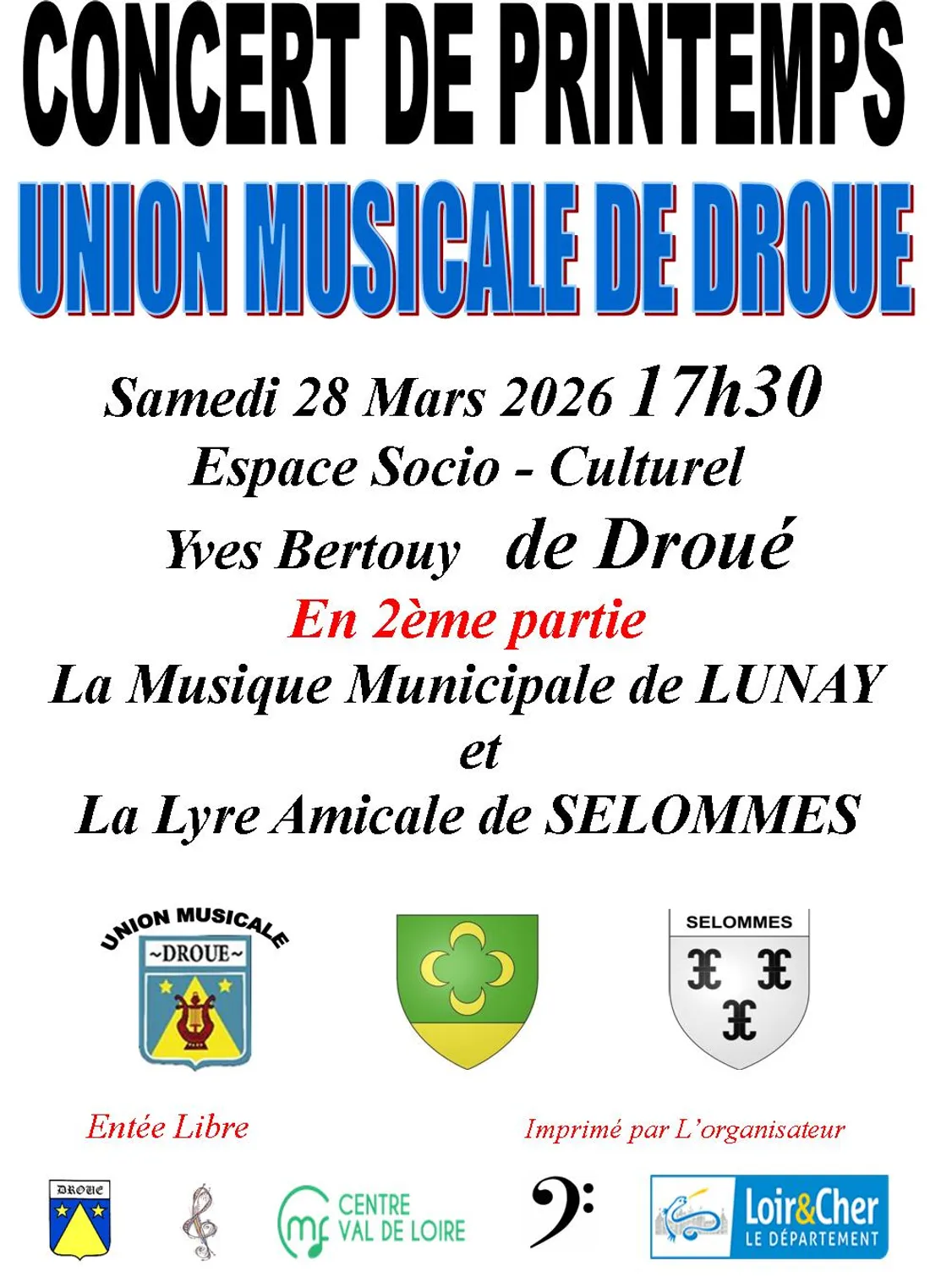DROUÉ (41) - Concert de printemps