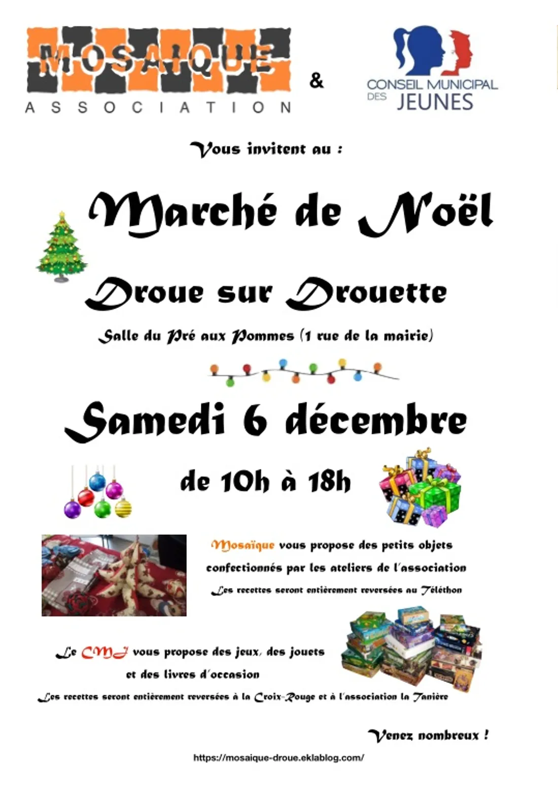 DROUE-SUR-DROUETTE - Marché de Noël