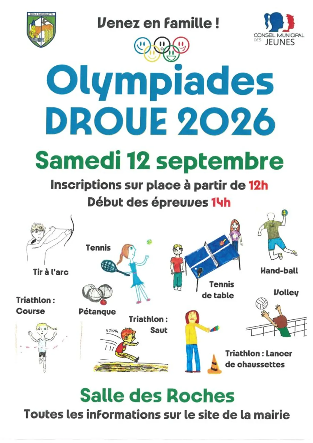 DROUE-SUR-DROUETTE - Olympiades Droue 2026
