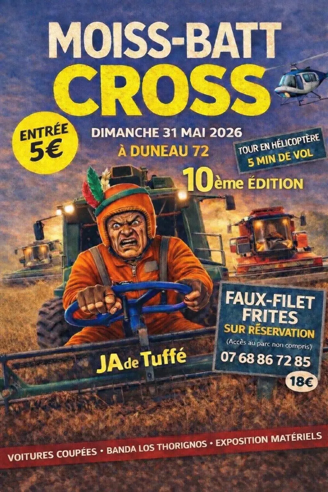 DUNEAU (72) - Moiss-Batt Cross