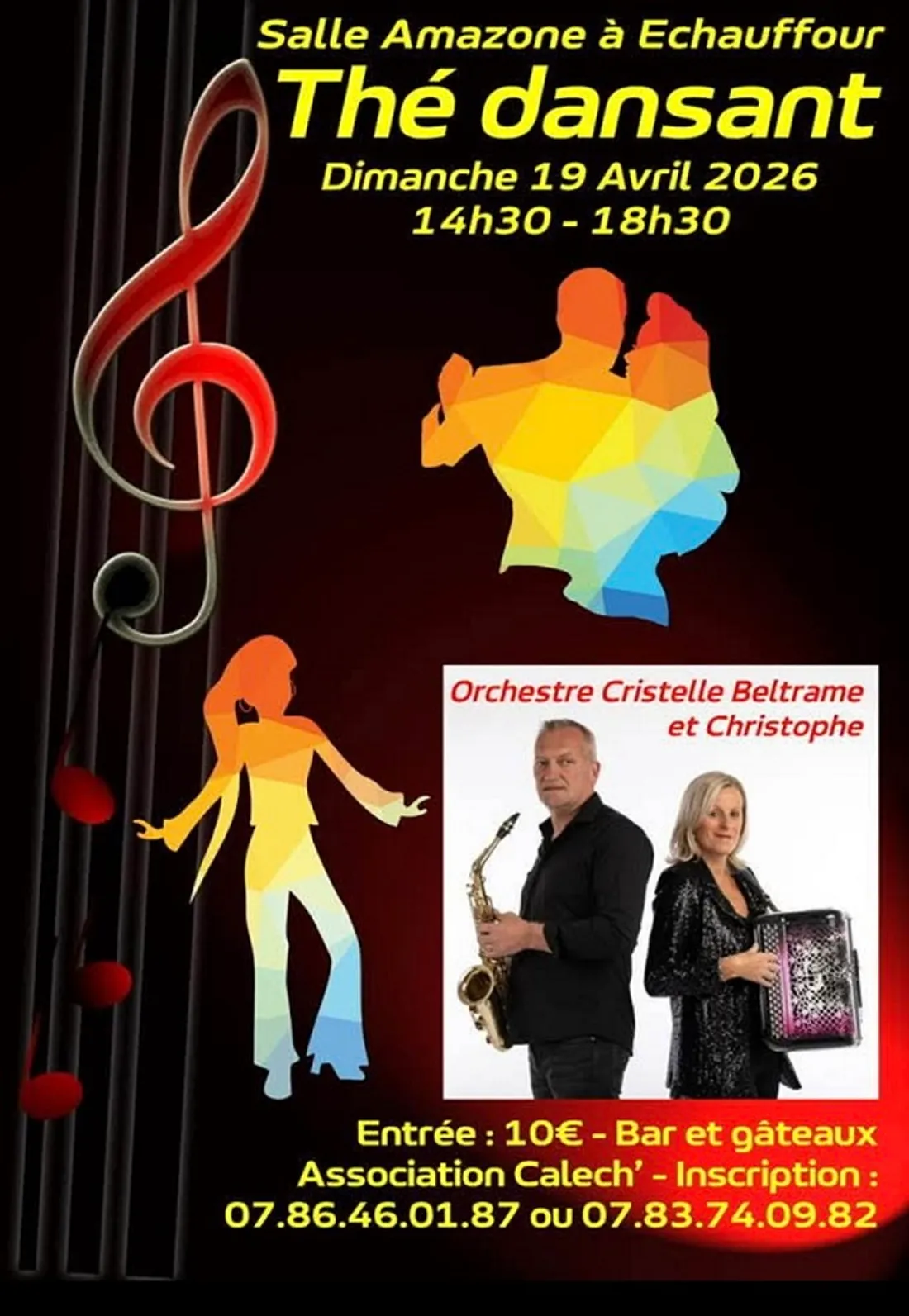 ÉCHAUFFOUR (61) - Thé dansant avec l'orchestre Beltrame et Christophe