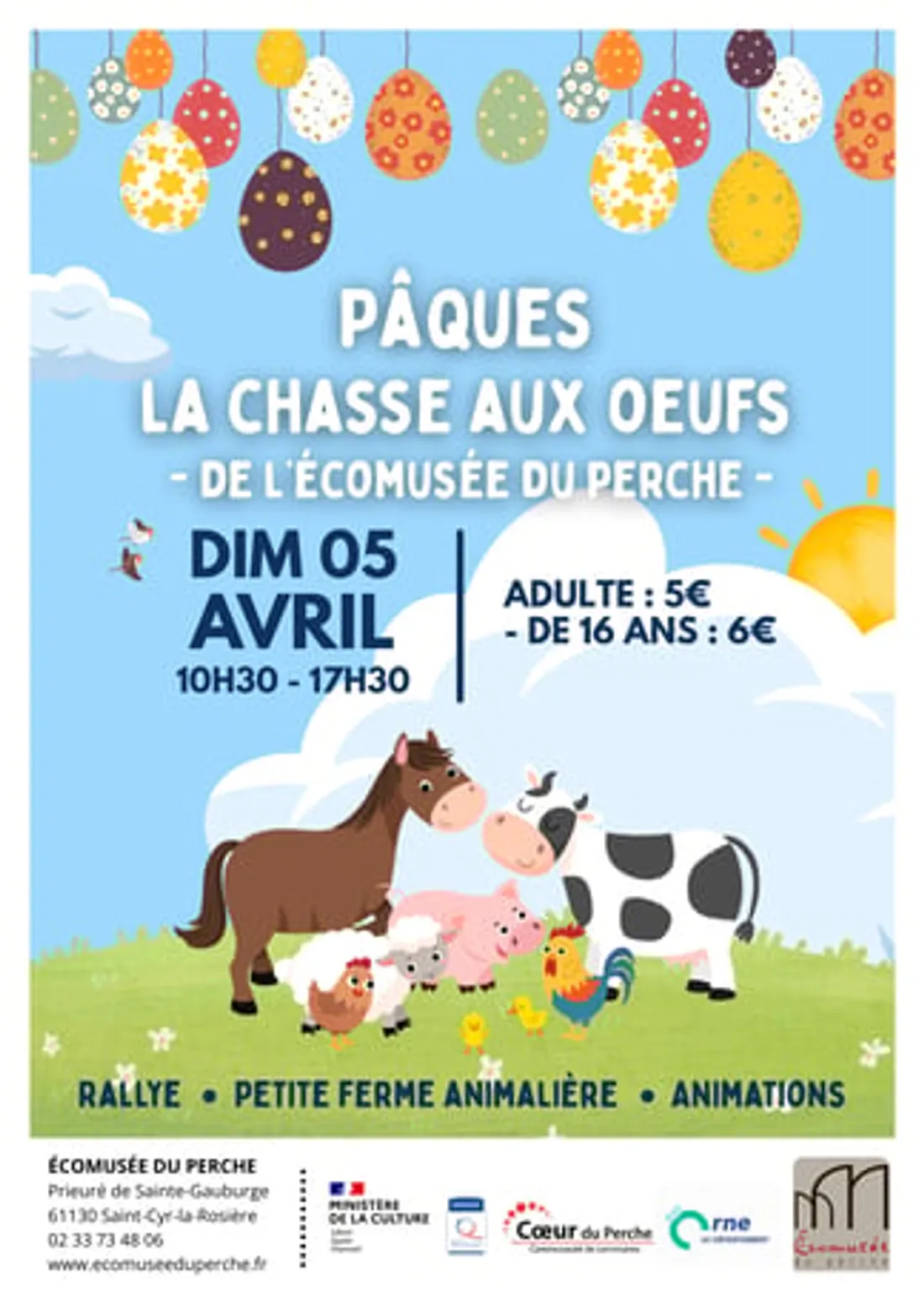 SAINT-CYR-LA-ROSIÈRE (61) - Pâques à l'Écomusée