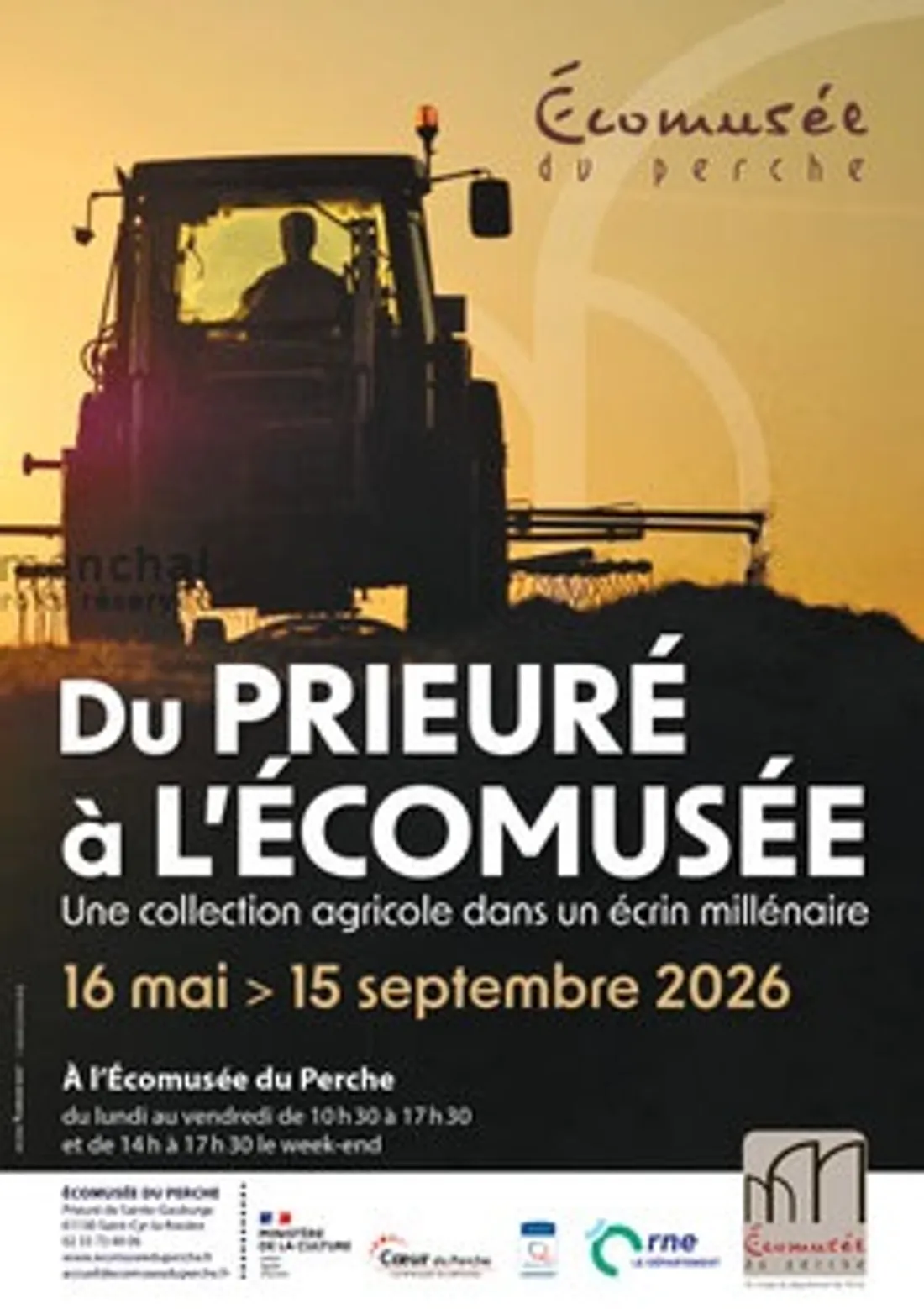 SAINT-CYR-LA-ROSIÈRE (61) - Exposition : Du prieuré à l'écomusée