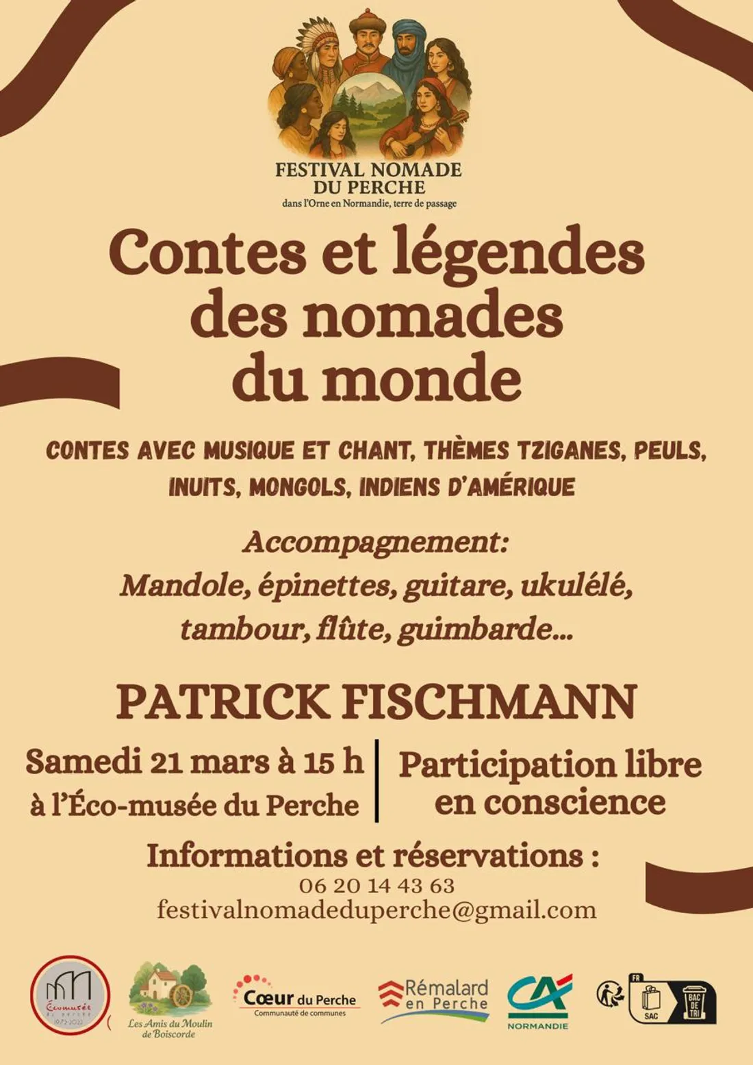 SAINT-CYR-LA-ROSIÈRE (61) - Contes et légendes des nomades du monde