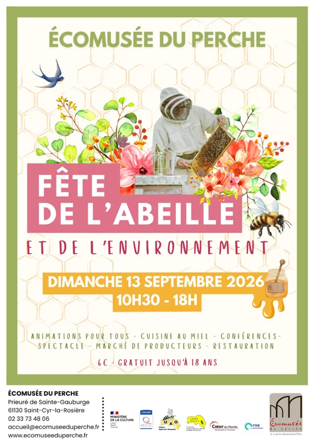 SAINT-CYR-LA-ROSIÈRE (61) - Fête de l’abeille et de l’environnement