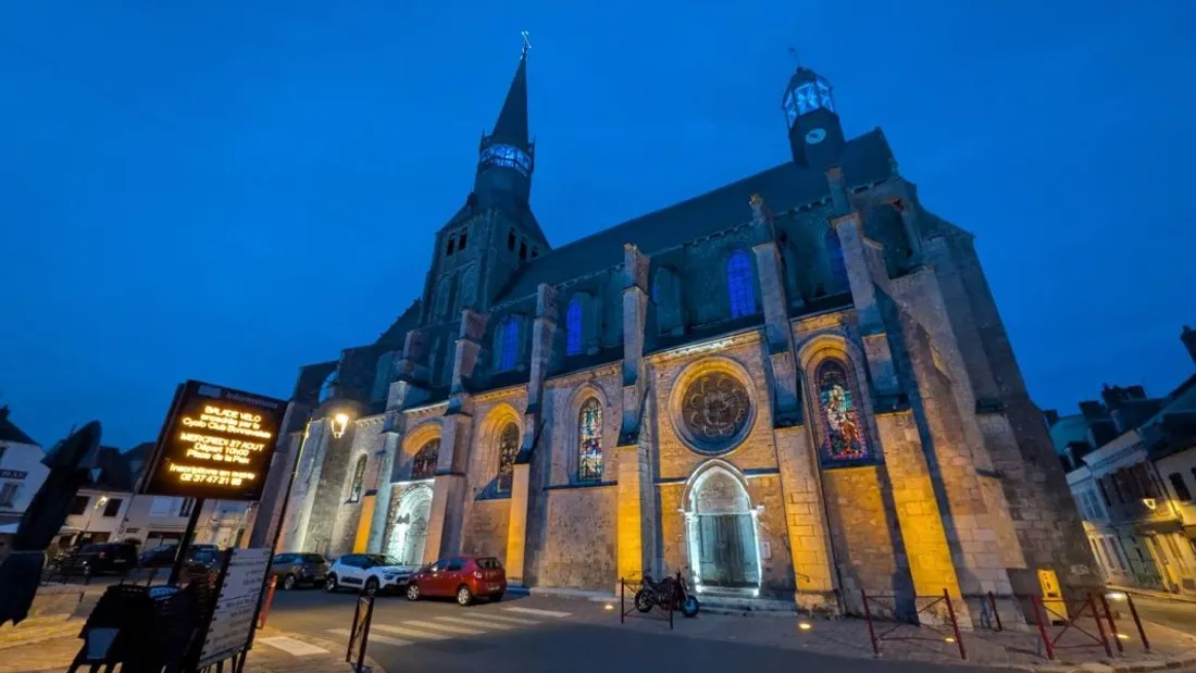 eglise bonneval nuit 