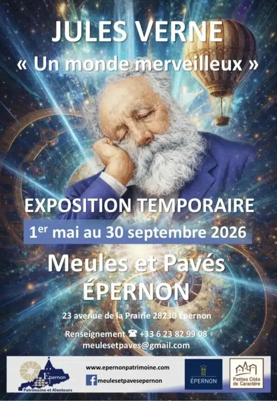 ÉPERNON - Exposition : Jules Verne, un monde merveilleux