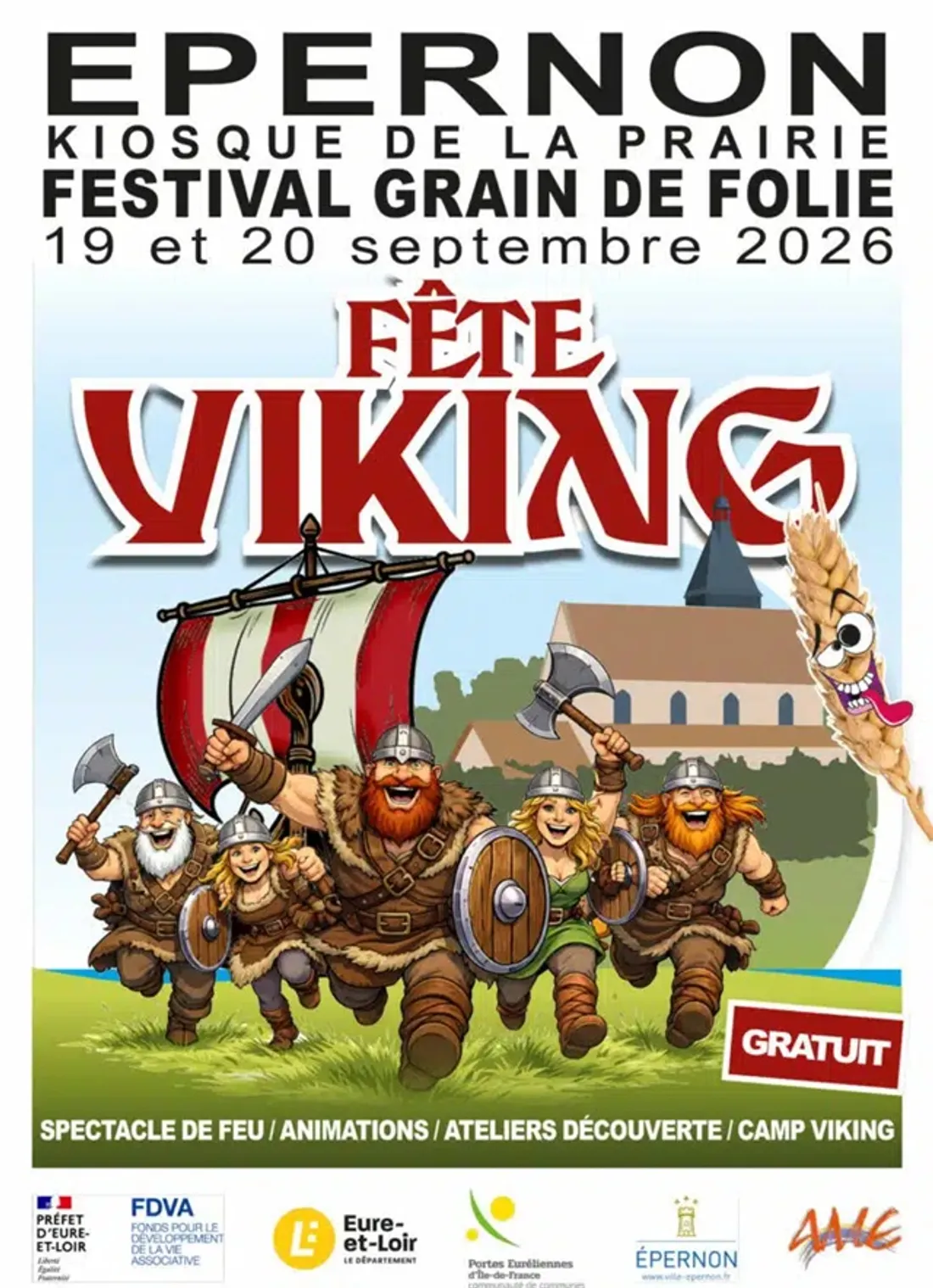 ÉPERNON - Fête Viking