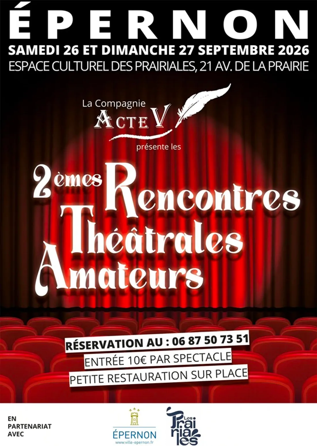 ÉPERNON - Rencontres théâtrales amateurs