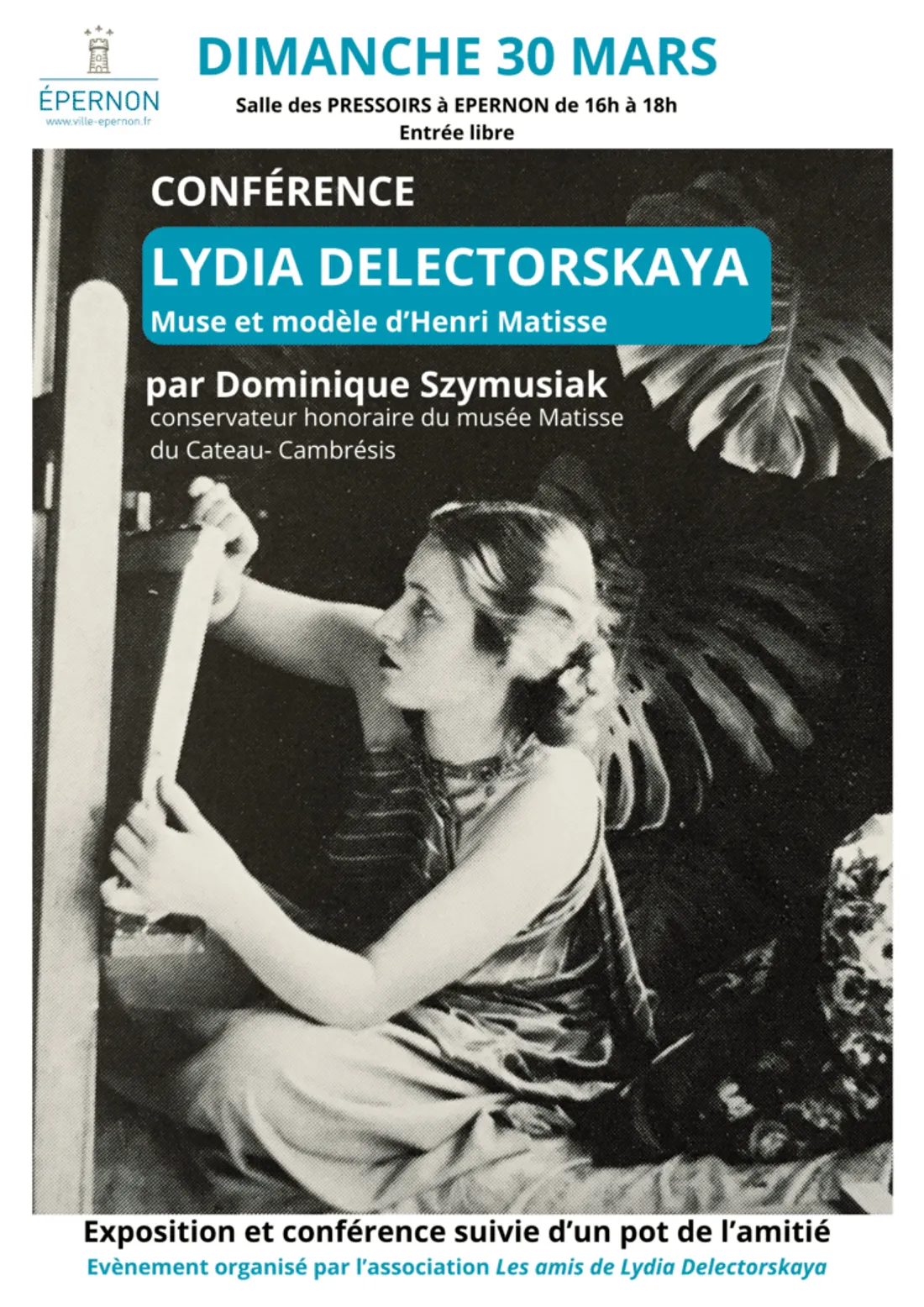 ÉPERNON - Conférence : Lydia Delectorskaya