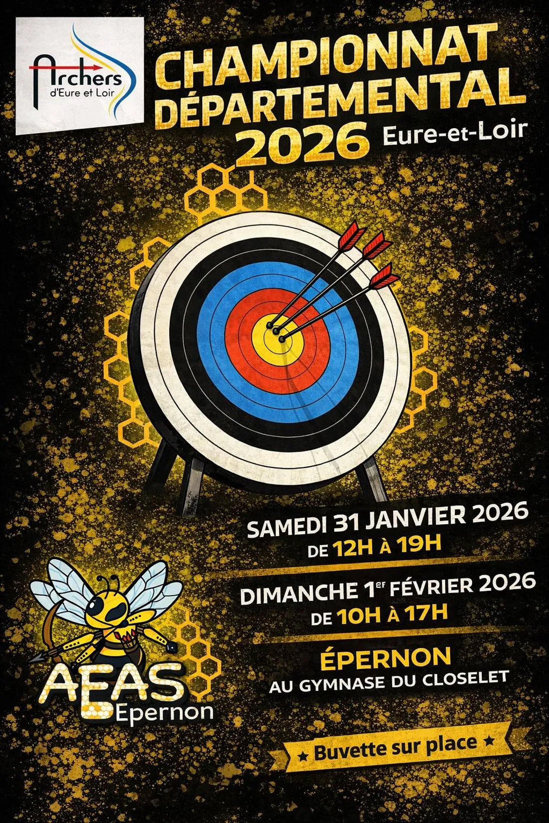 ÉPERNON - Championnat départemental de tir à l'arc