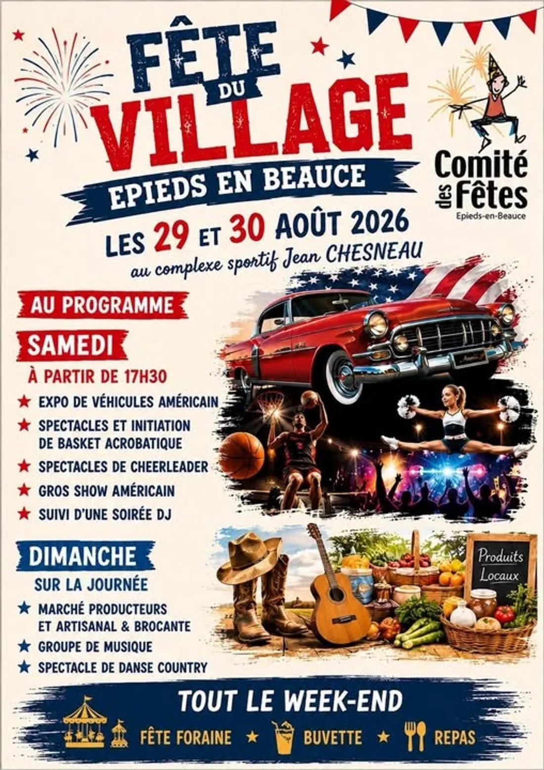 ÉPIEDS-EN-BEAUCE (45) - Fête du village