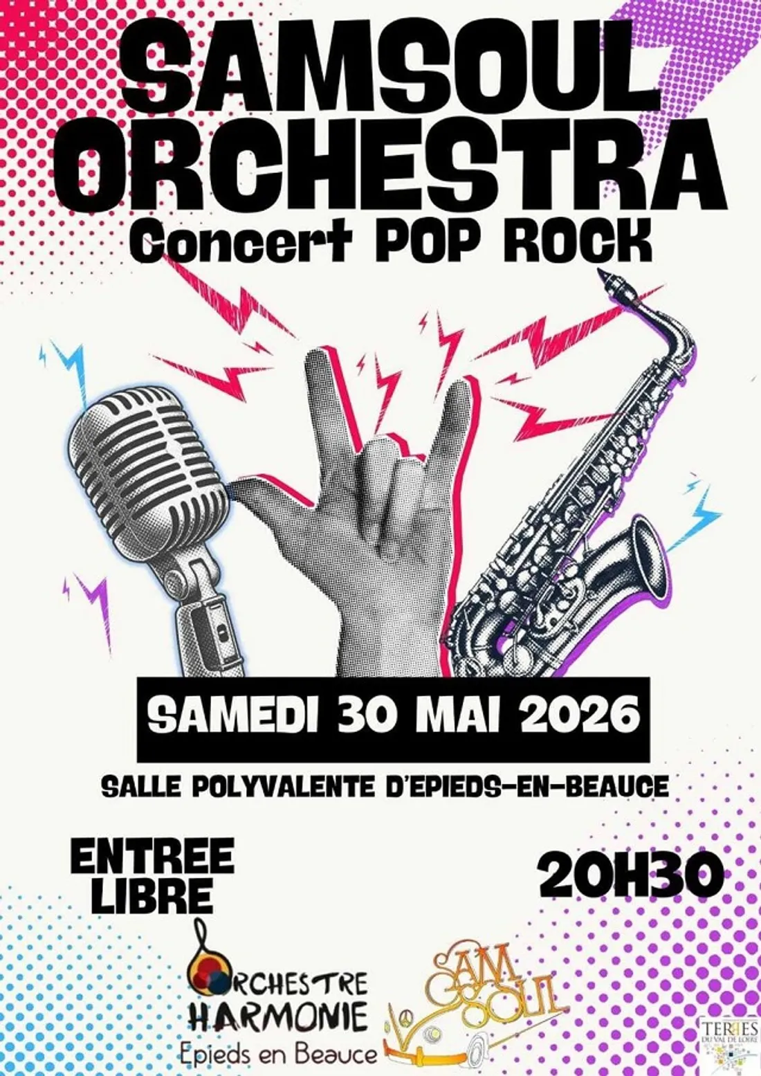 ÉPIEDS-EN-BEAUCE (45) - Concert : Samsoul Orchestra