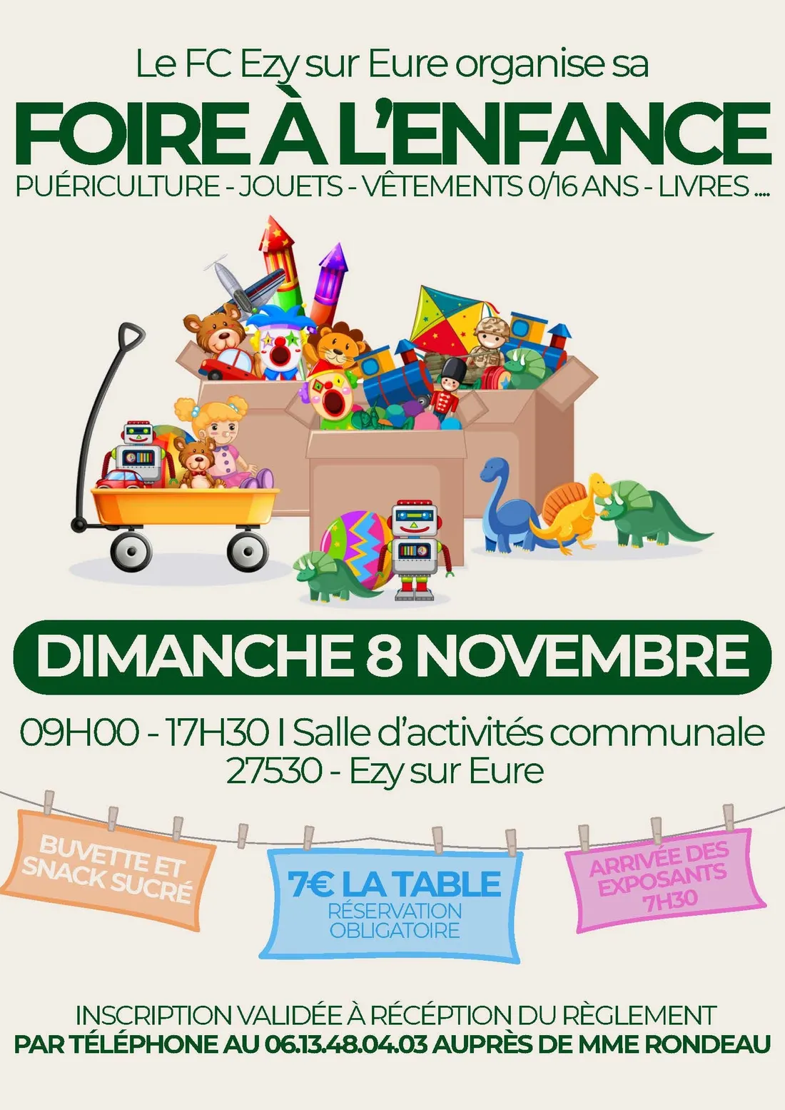 ÉZY-SUR-EURE (27) - Foire à l'enfance